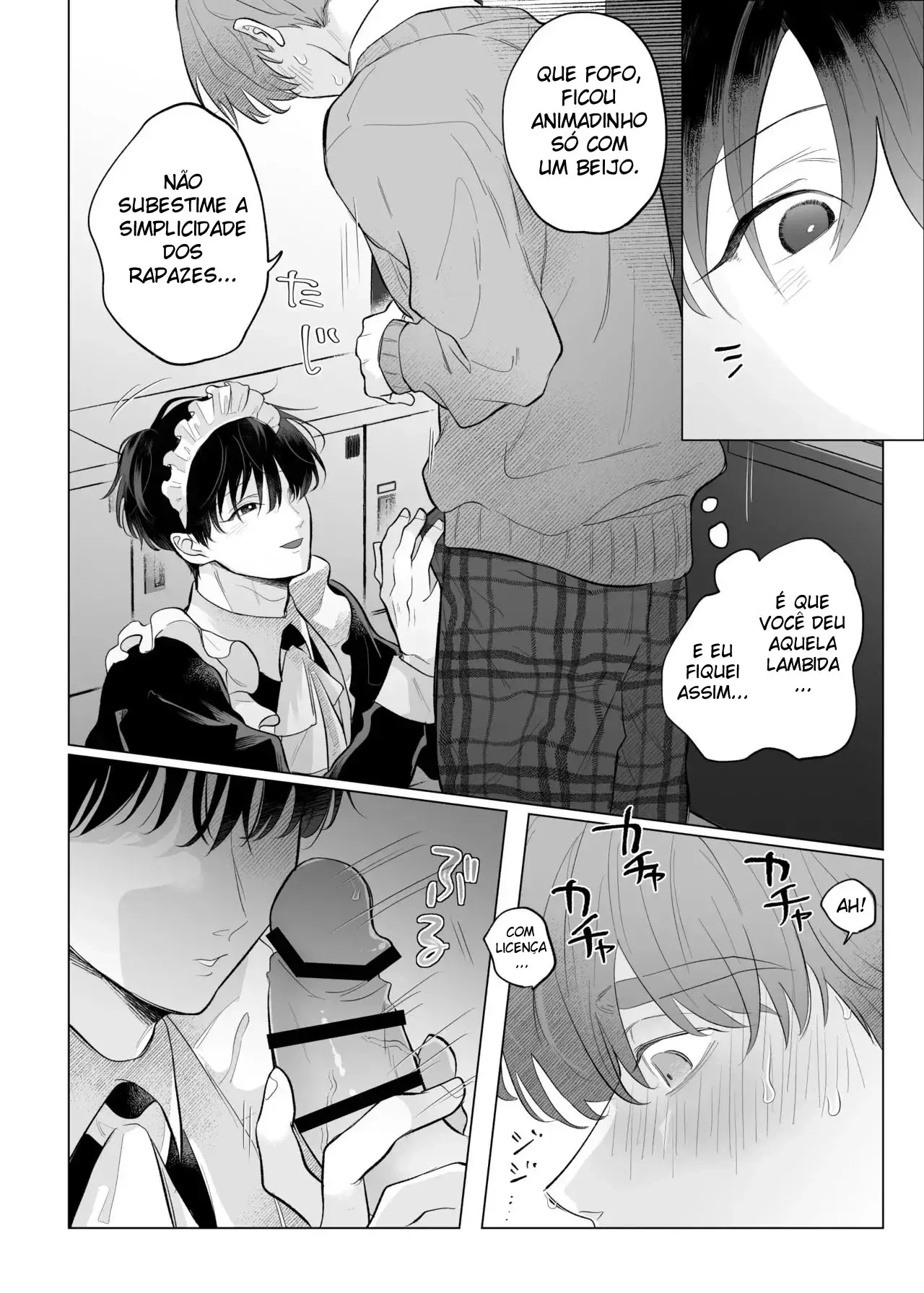 O Senpai Sedutor e Eu Que Sou Hétero 2 Hentai – Página 15
