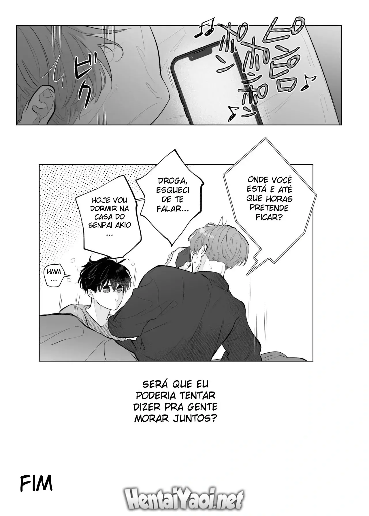O Senpai Sedutor e Eu Que Sou Hétero 2 Hentai – Página 46