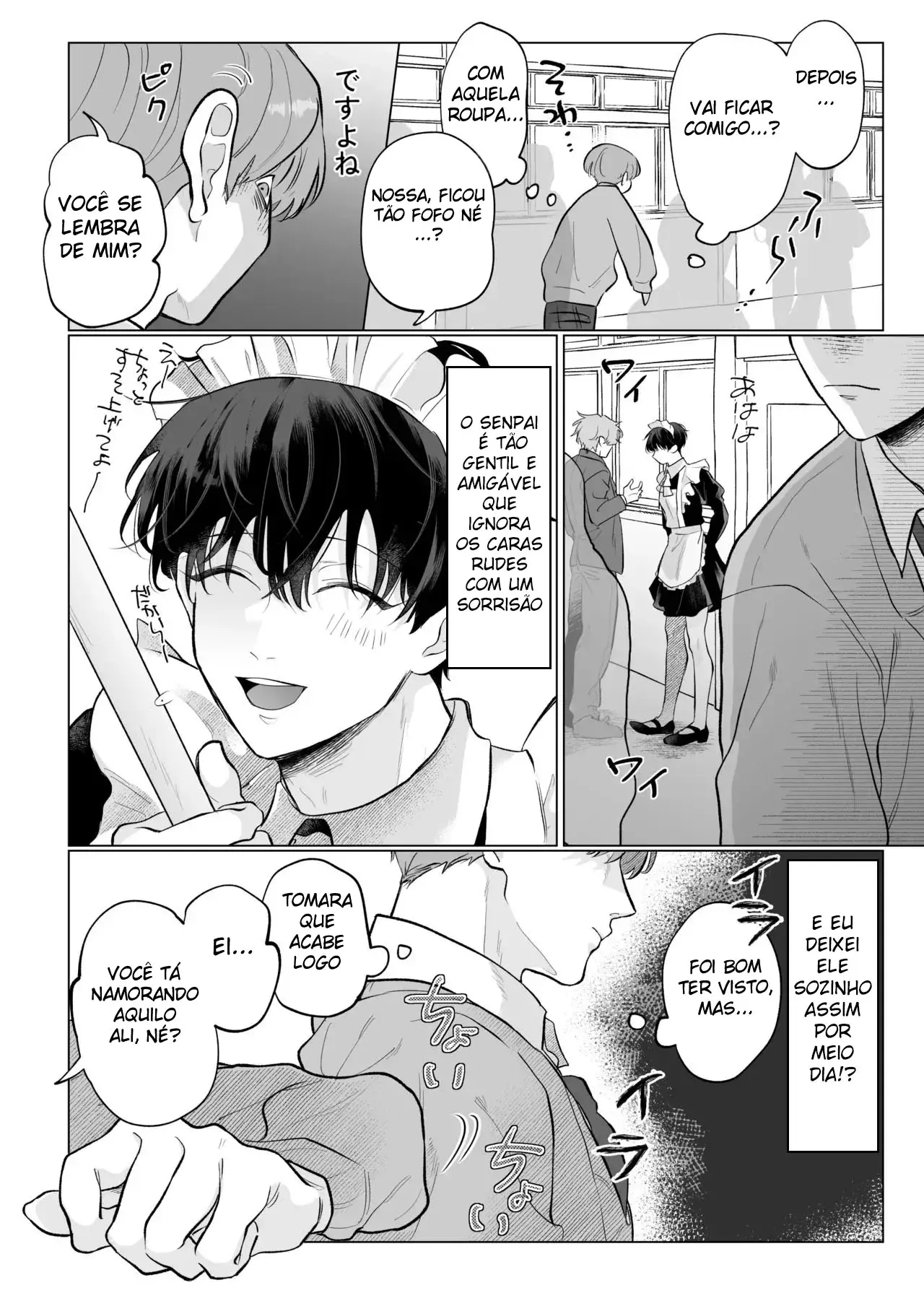 O Senpai Sedutor e Eu Que Sou Hétero 2 Hentai – Página 7