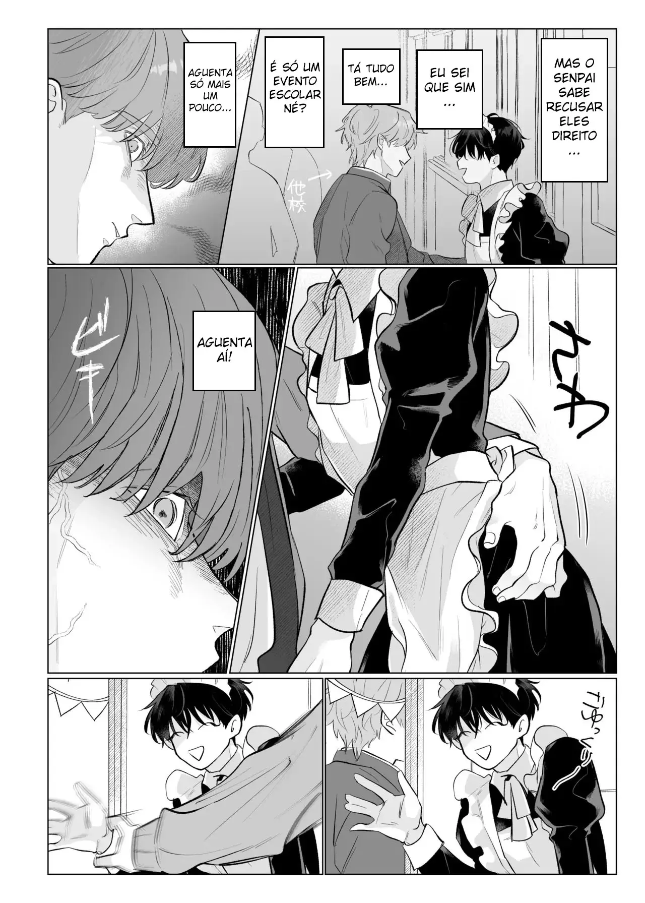 O Senpai Sedutor e Eu Que Sou Hétero 2 Hentai – Página 9