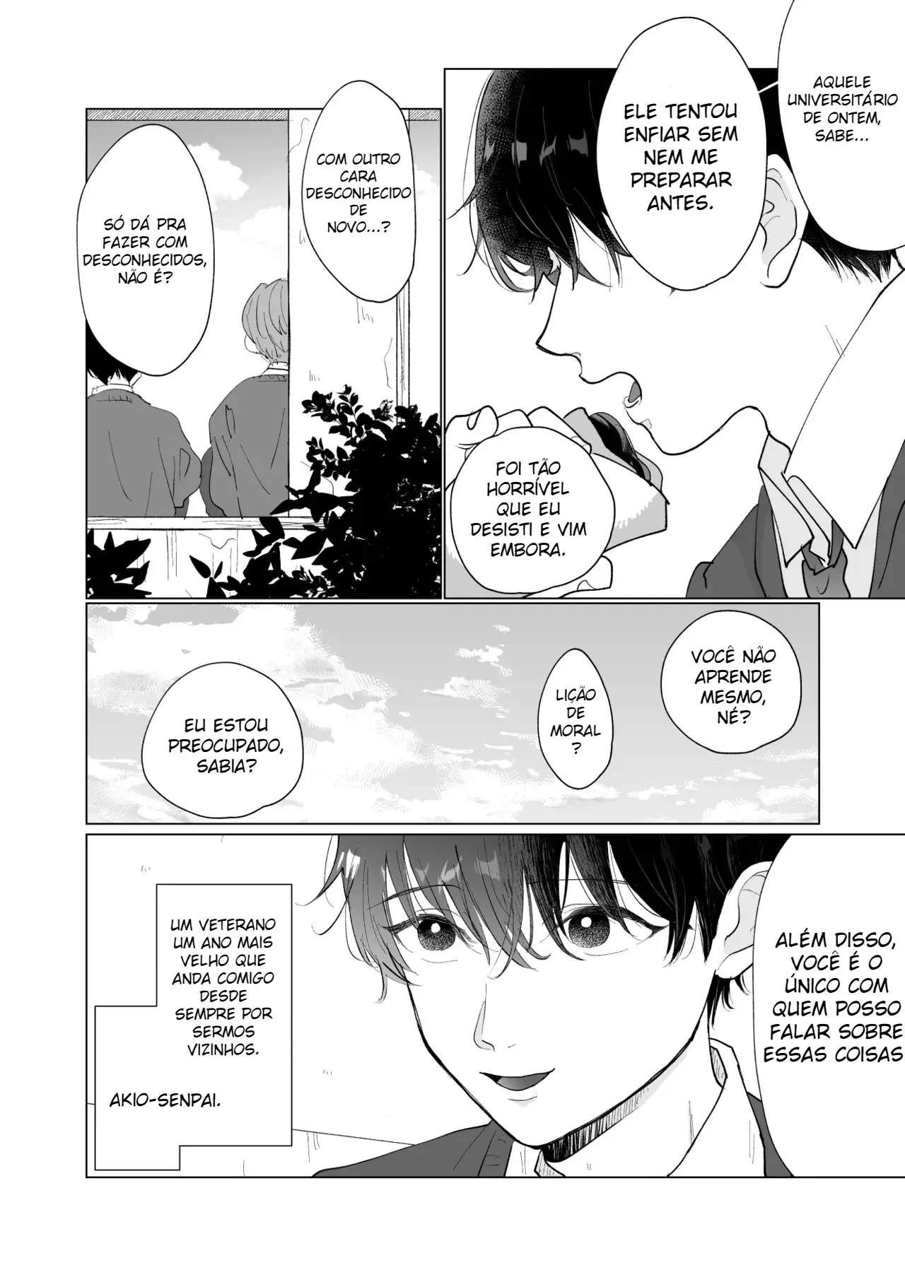 O Senpai Sedutor e Eu Que Sou Hétero Hentai – Página 2 O Senpai Sedutor e Eu Que Sou Hétero Hentai – Página 2