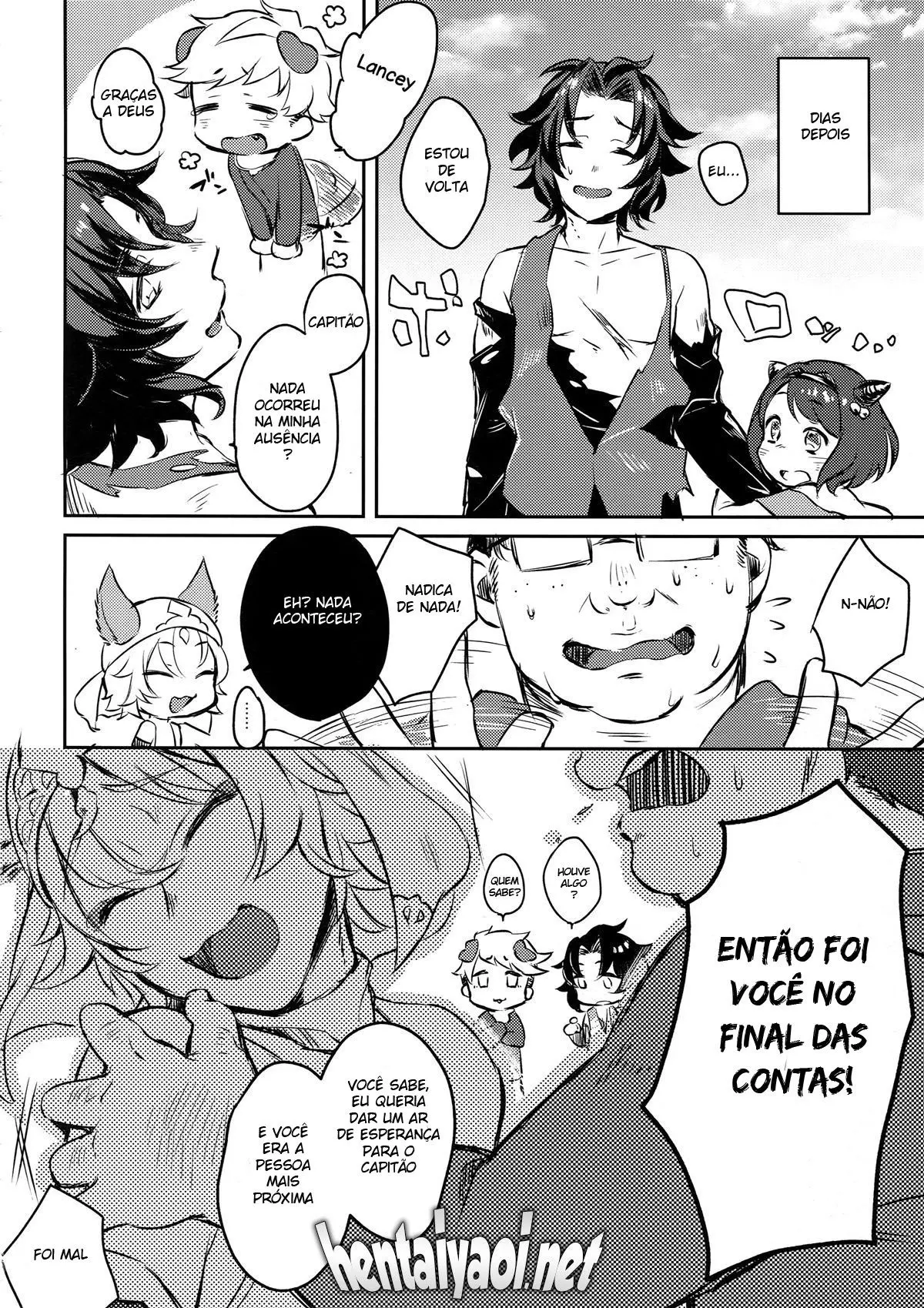 O Sexo Secreto Entre LanVane Hentai – Página 19