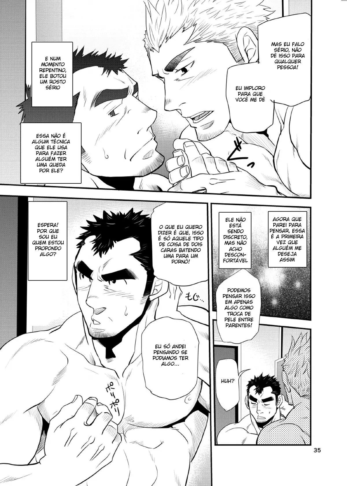 O Sobrinho e o Velhote! Hentai – Página 32