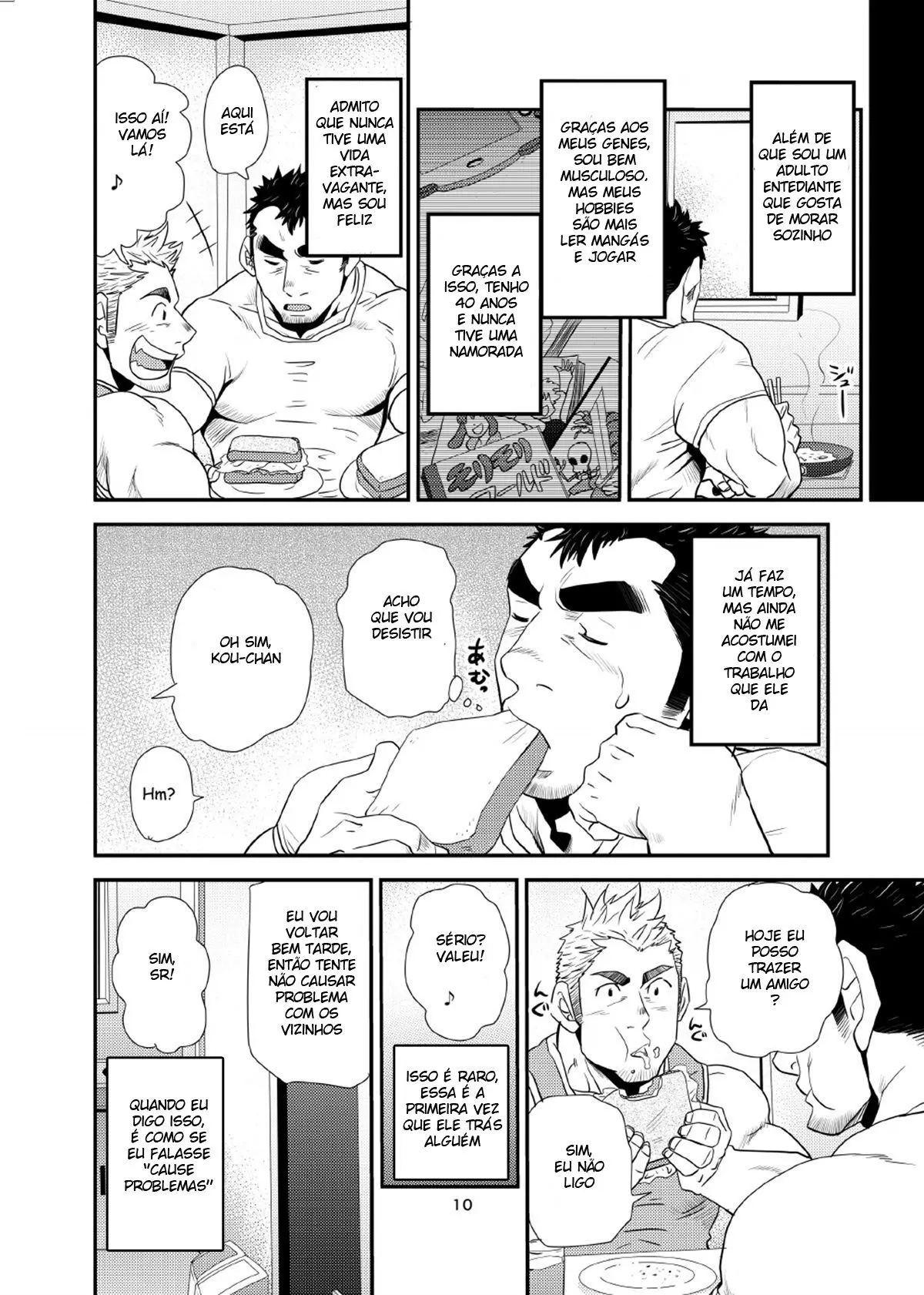 O Sobrinho e o Velhote! Hentai – Página 8