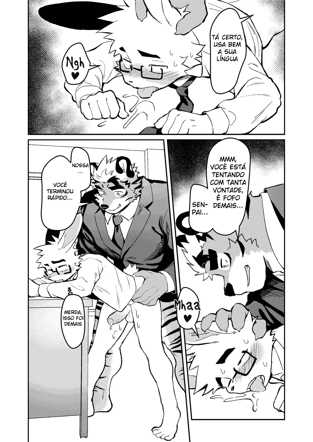 Obrigado Pelo Seu Ótimo Trabalho Hoje Hentai – Página 17