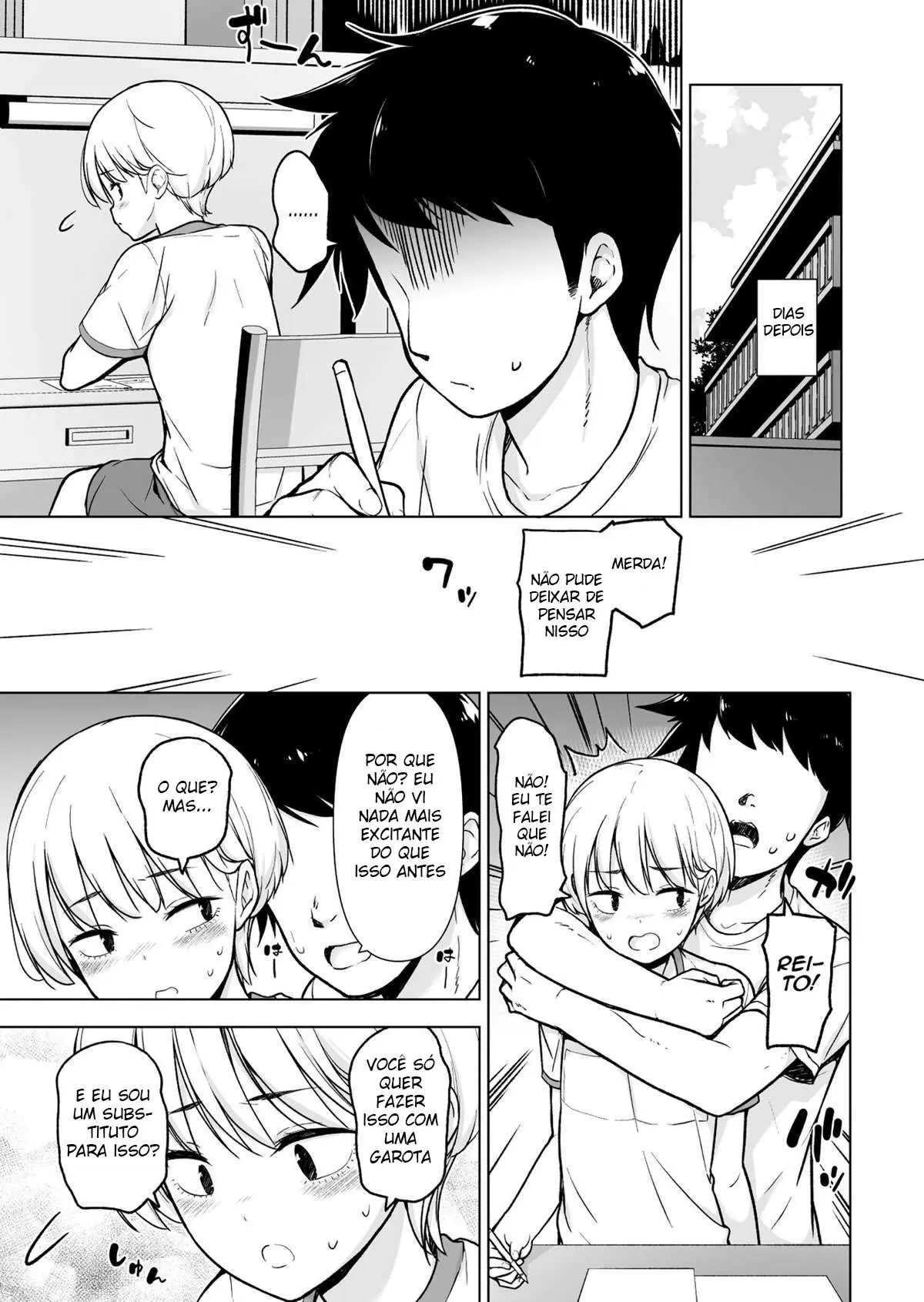 Onnappoi Boku to Kyou kara Ryou de Futarikiri Hentai – Página 14