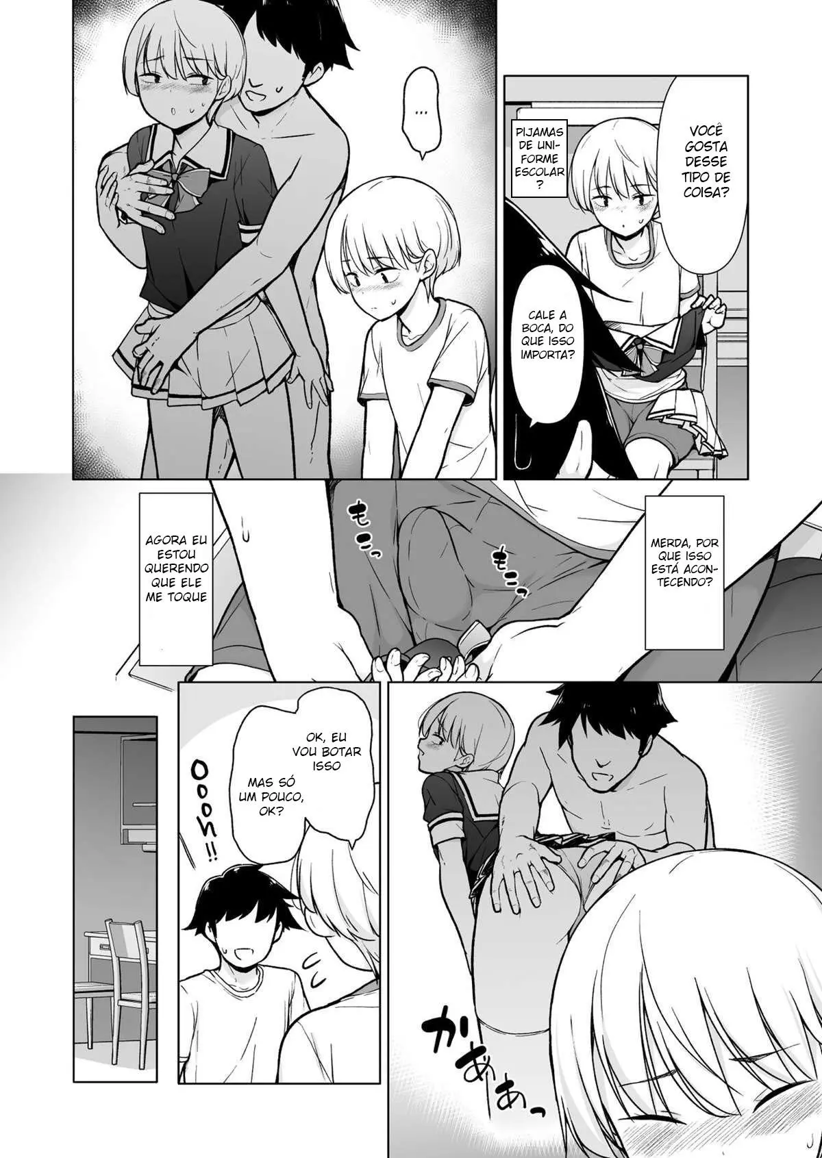 Onnappoi Boku to Kyou kara Ryou de Futarikiri Hentai – Página 17