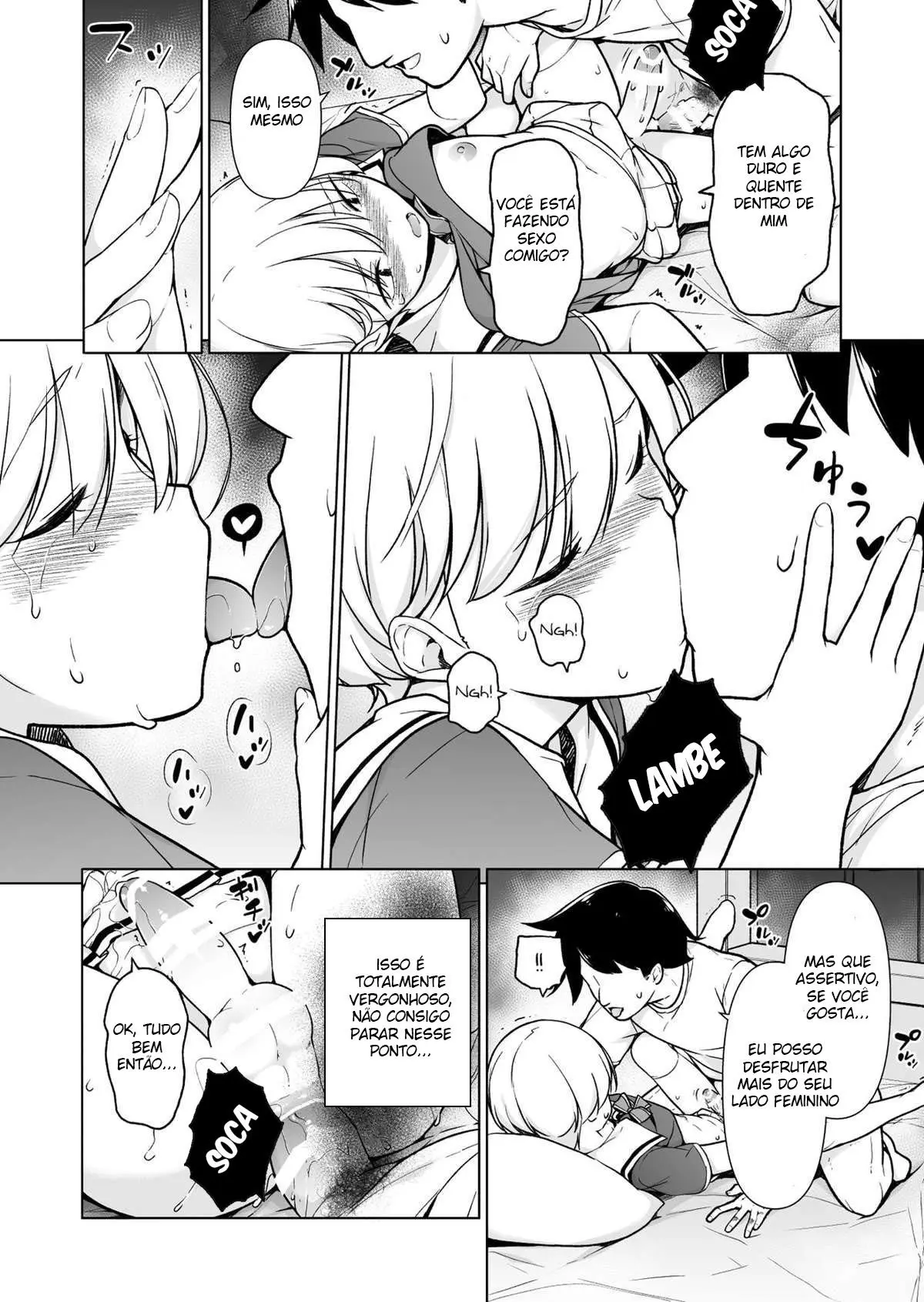 Onnappoi Boku to Kyou kara Ryou de Futarikiri Hentai – Página 27