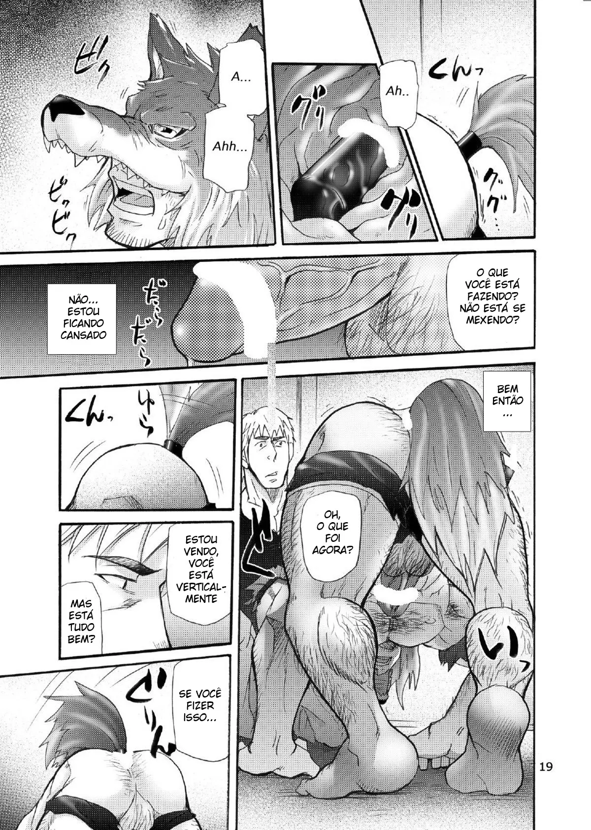 Ookami Kamen to Hito no Iu Hentai – Página 18