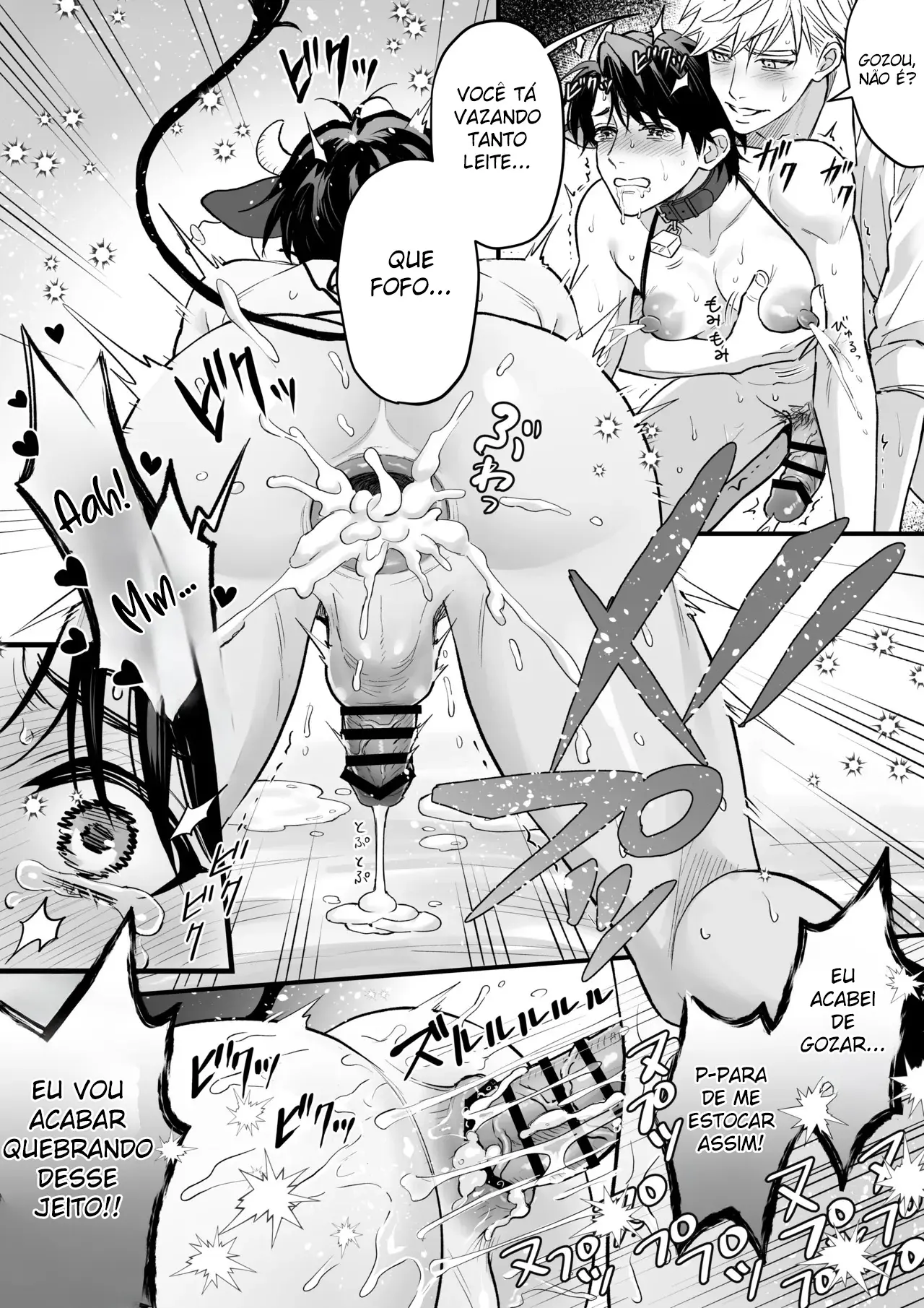 Ordenha do Homem-Vaca Hentai – Página 19