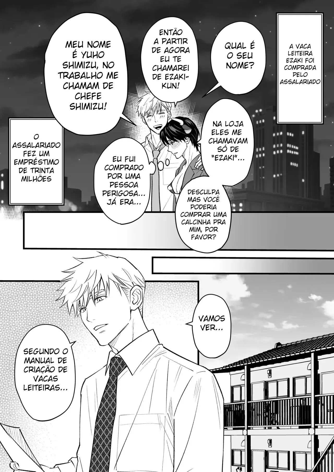 Ordenha do Homem-Vaca Hentai – Página 22