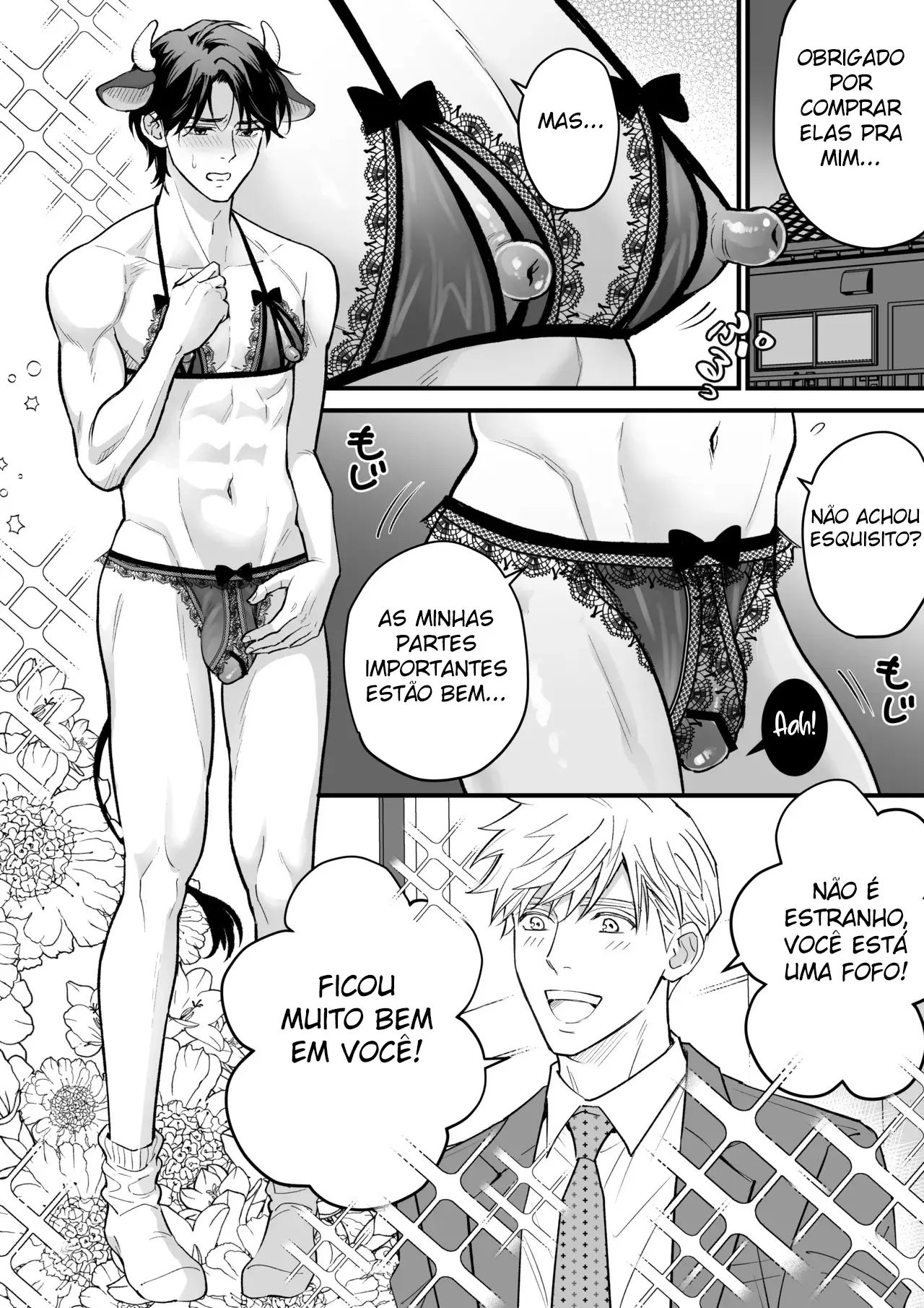 Ordenha do Homem-Vaca Hentai – Página 27