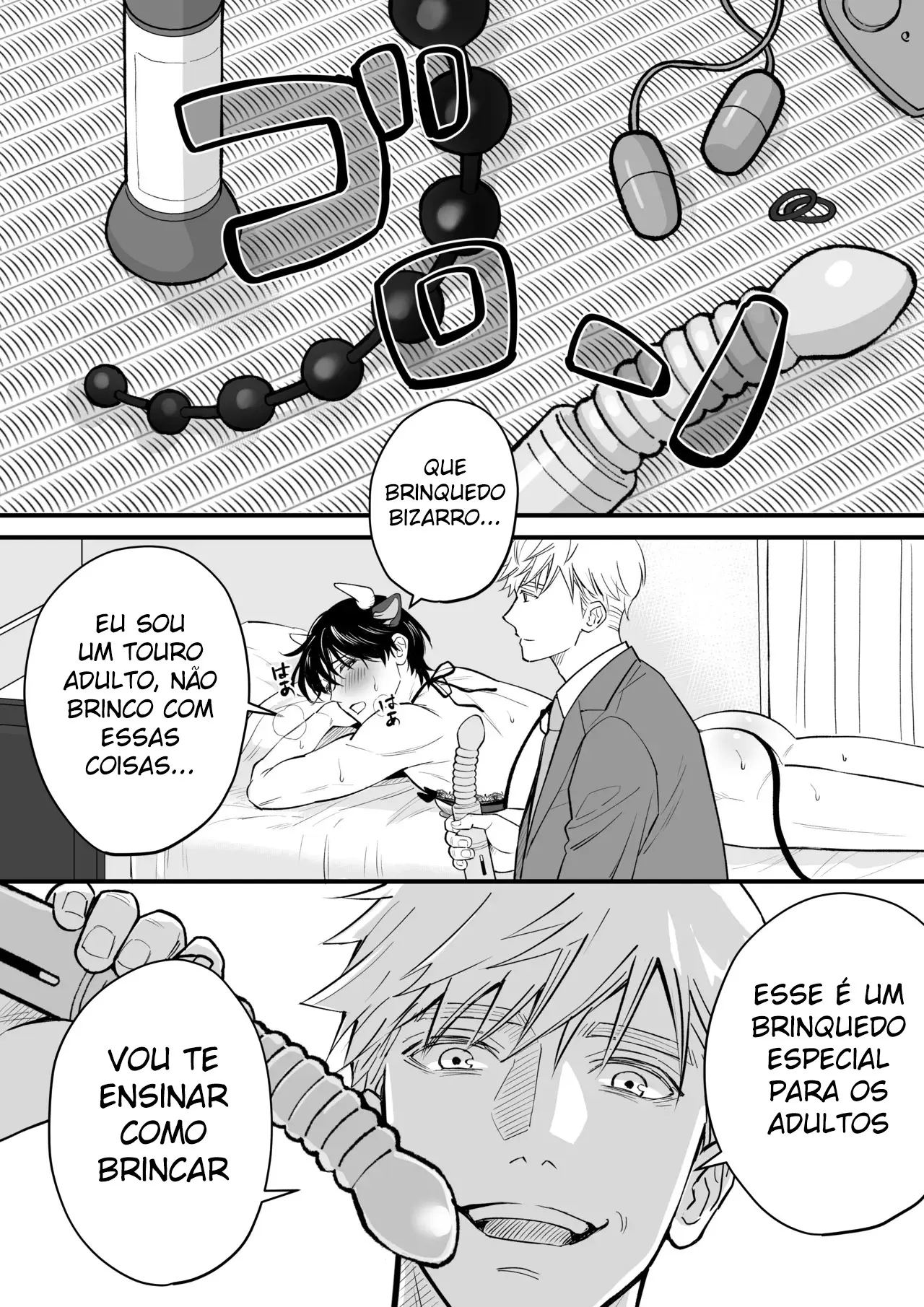 Ordenha do Homem-Vaca Hentai – Página 29