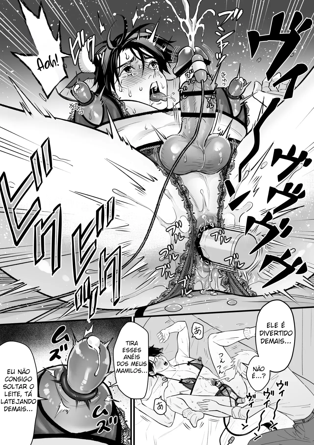 Ordenha do Homem-Vaca Hentai – Página 30