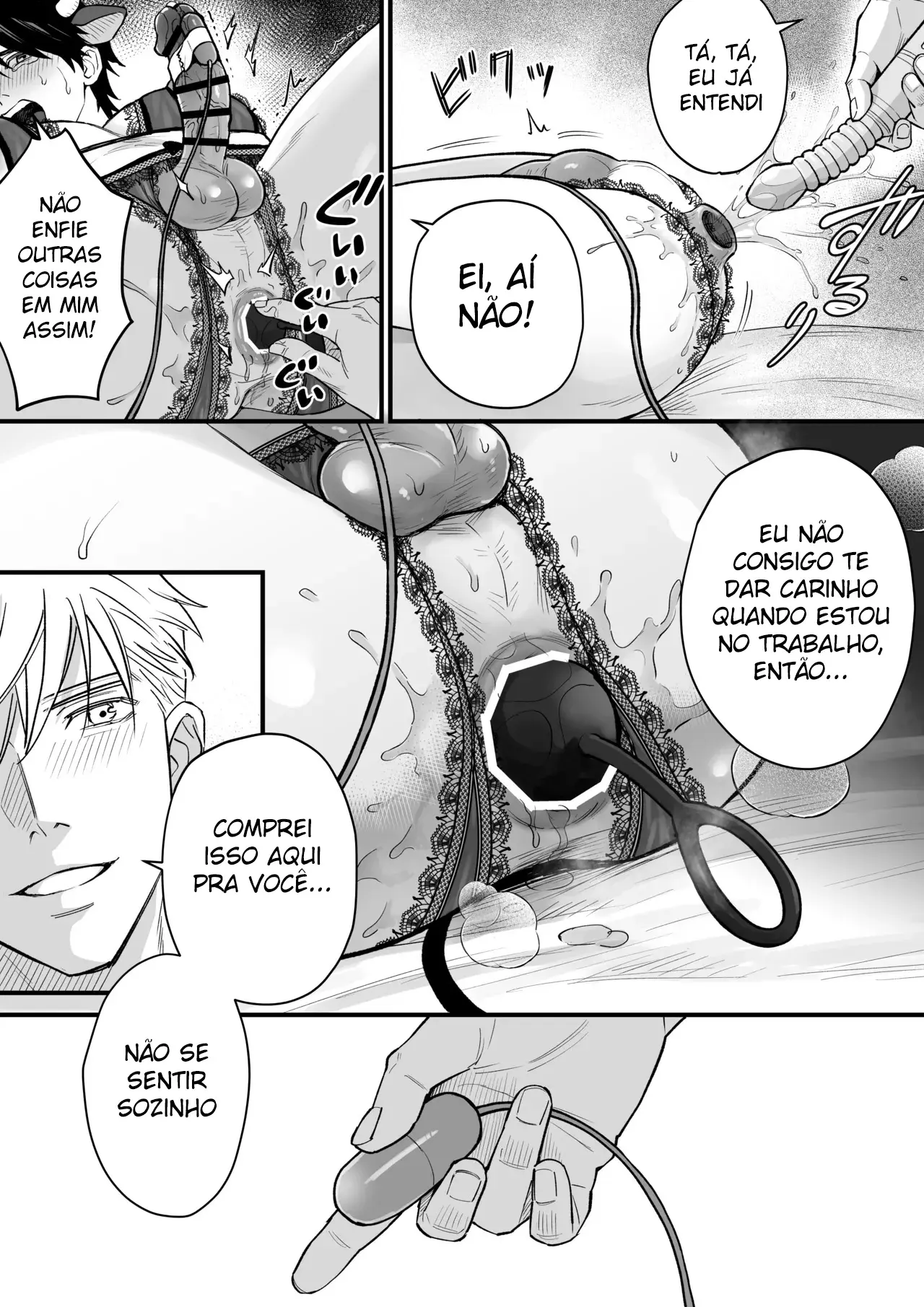 Ordenha do Homem-Vaca Hentai – Página 31