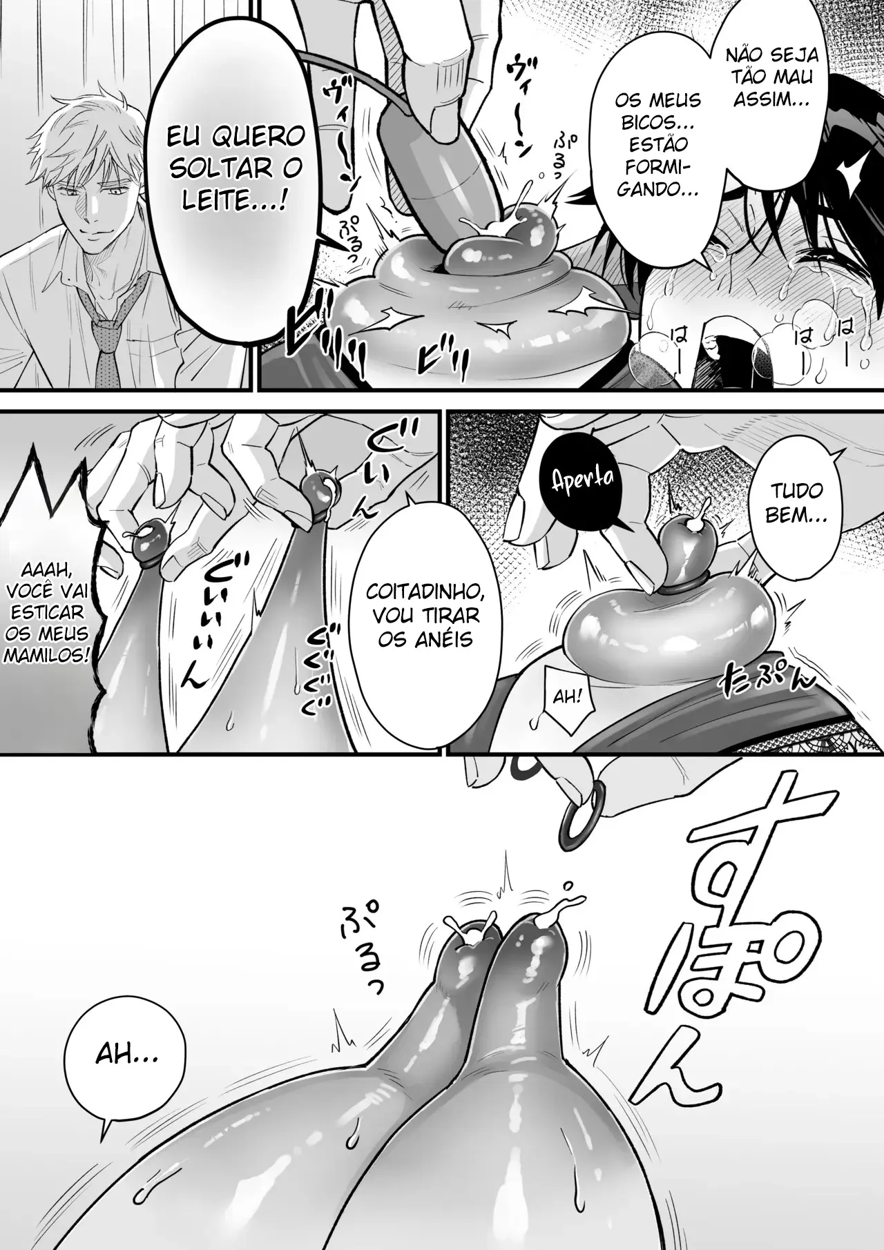 Ordenha do Homem-Vaca Hentai – Página 33