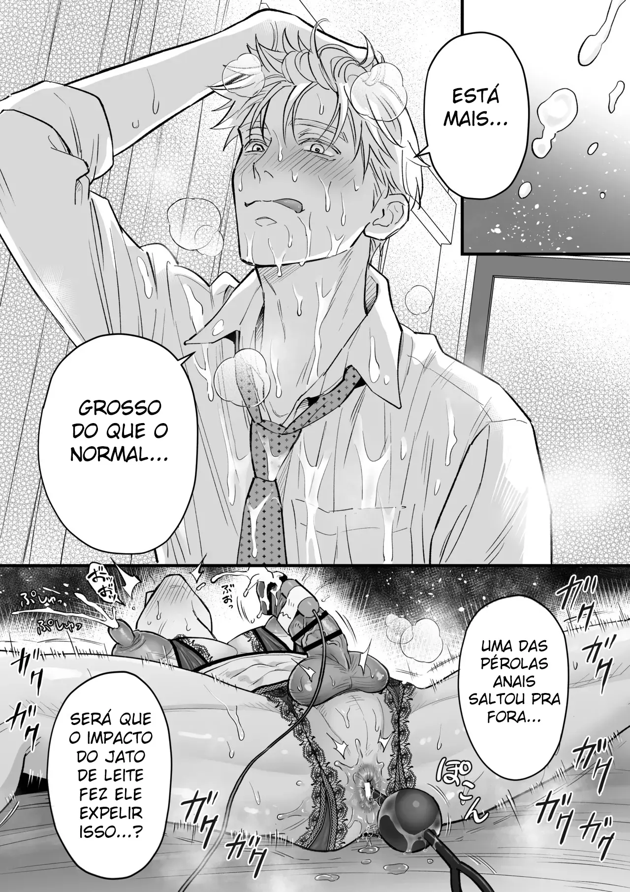 Ordenha do Homem-Vaca Hentai – Página 35