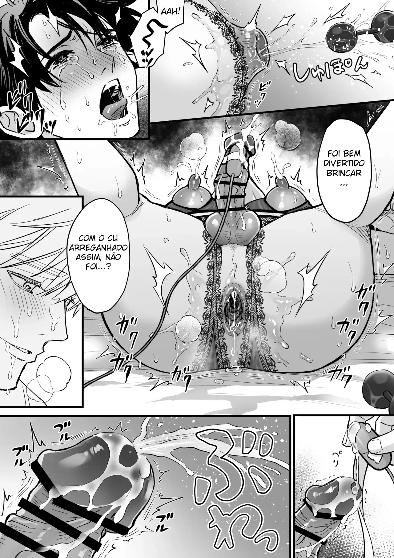 Ordenha do Homem-Vaca Hentai – Página 37