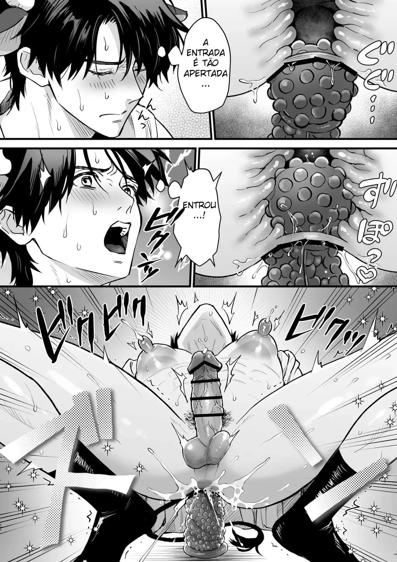 Ordenha do Homem-Vaca Hentai – Página 42