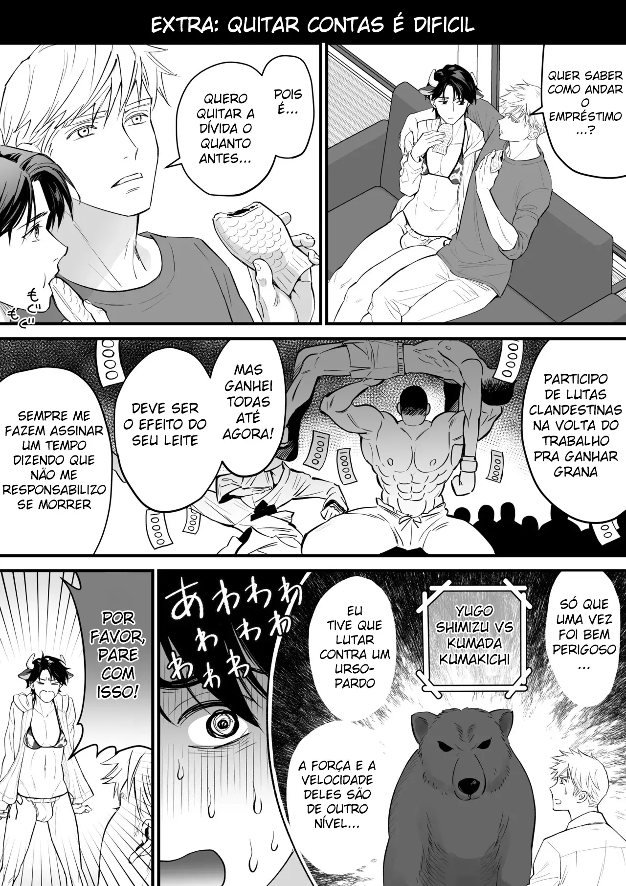 Ordenha do Homem-Vaca Hentai – Página 59