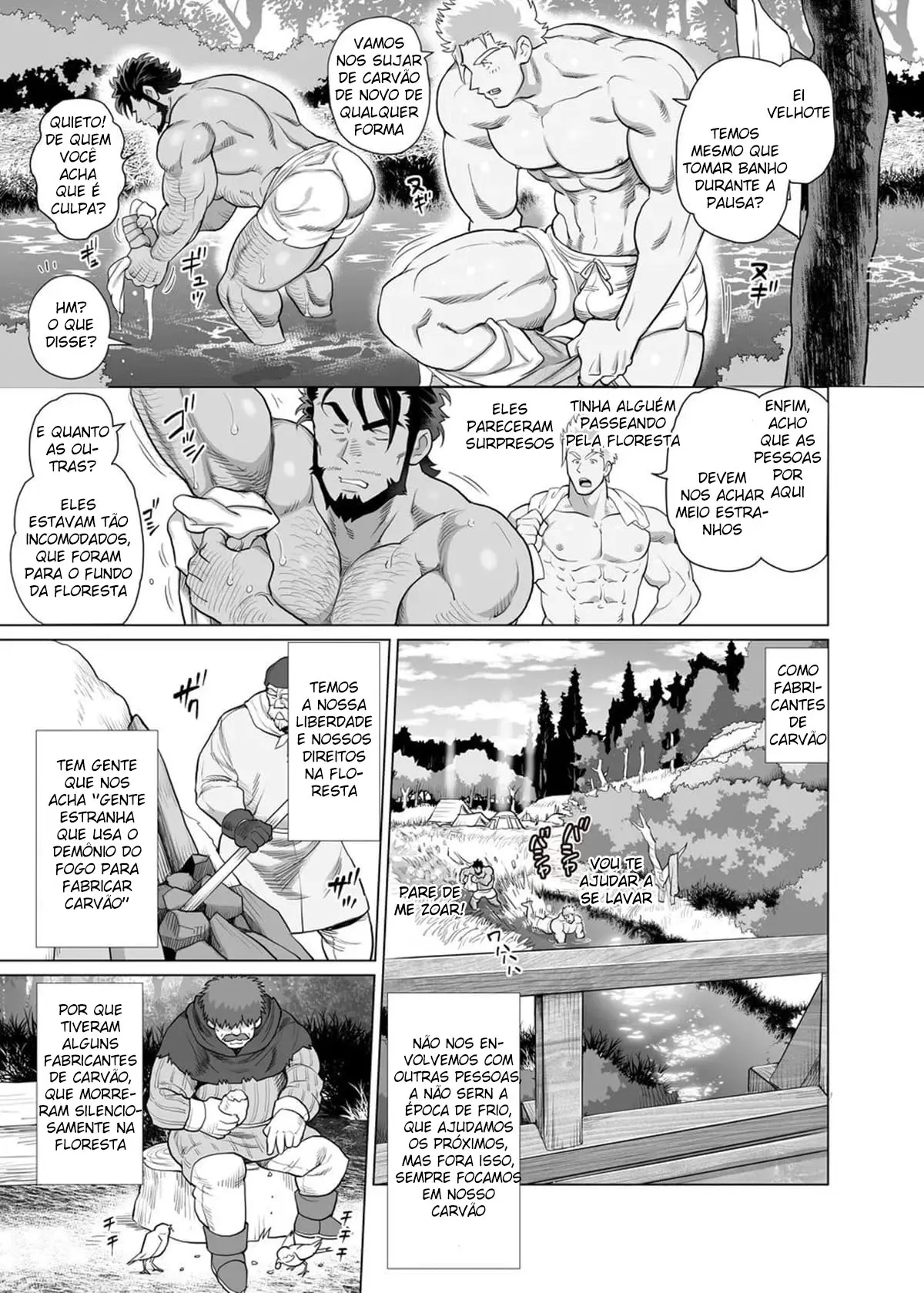 Os Gritos Noturnos do Carvoeiro na Floresta Hentai – Página 10