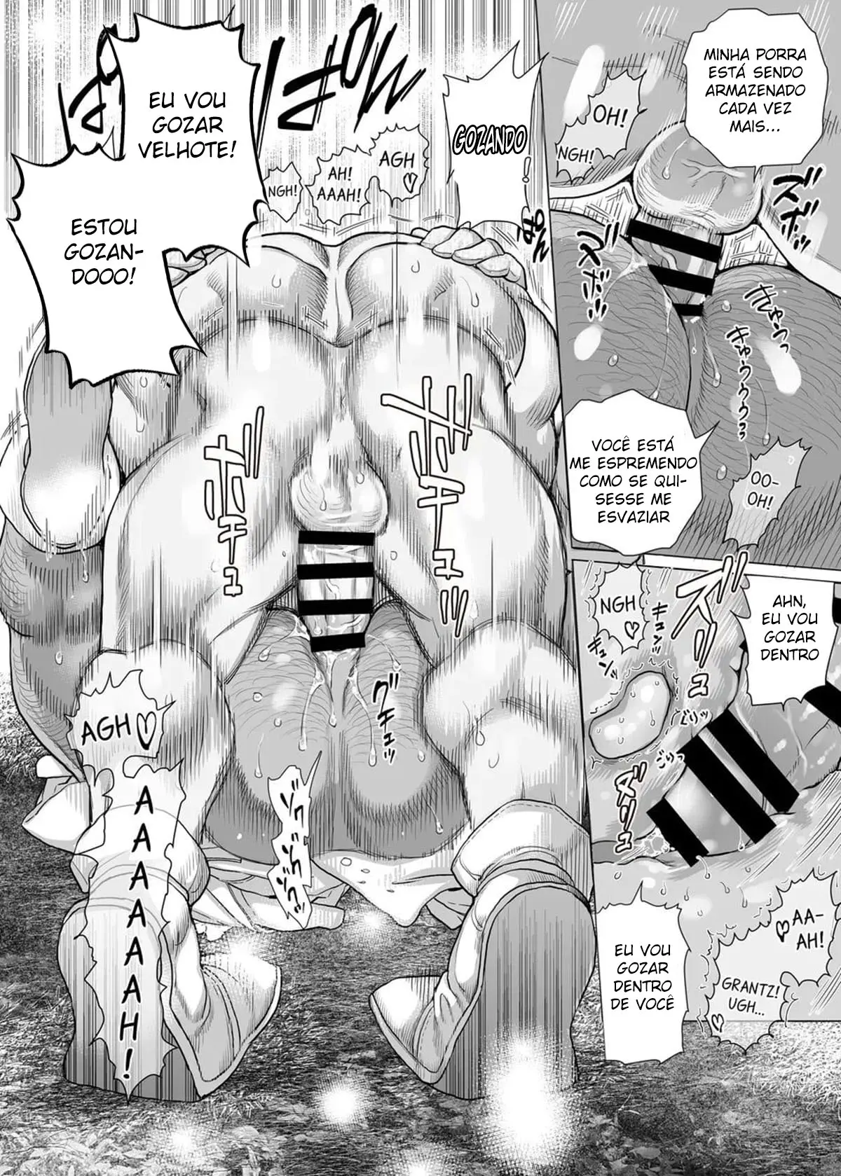 Os Gritos Noturnos do Carvoeiro na Floresta Hentai – Página 45