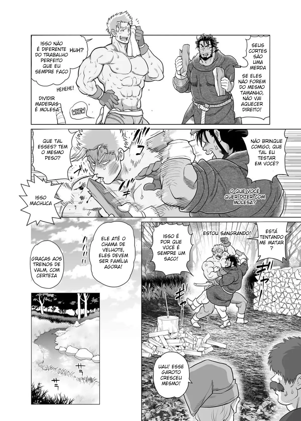 Os Gritos Noturnos do Carvoeiro na Floresta Hentai – Página 9