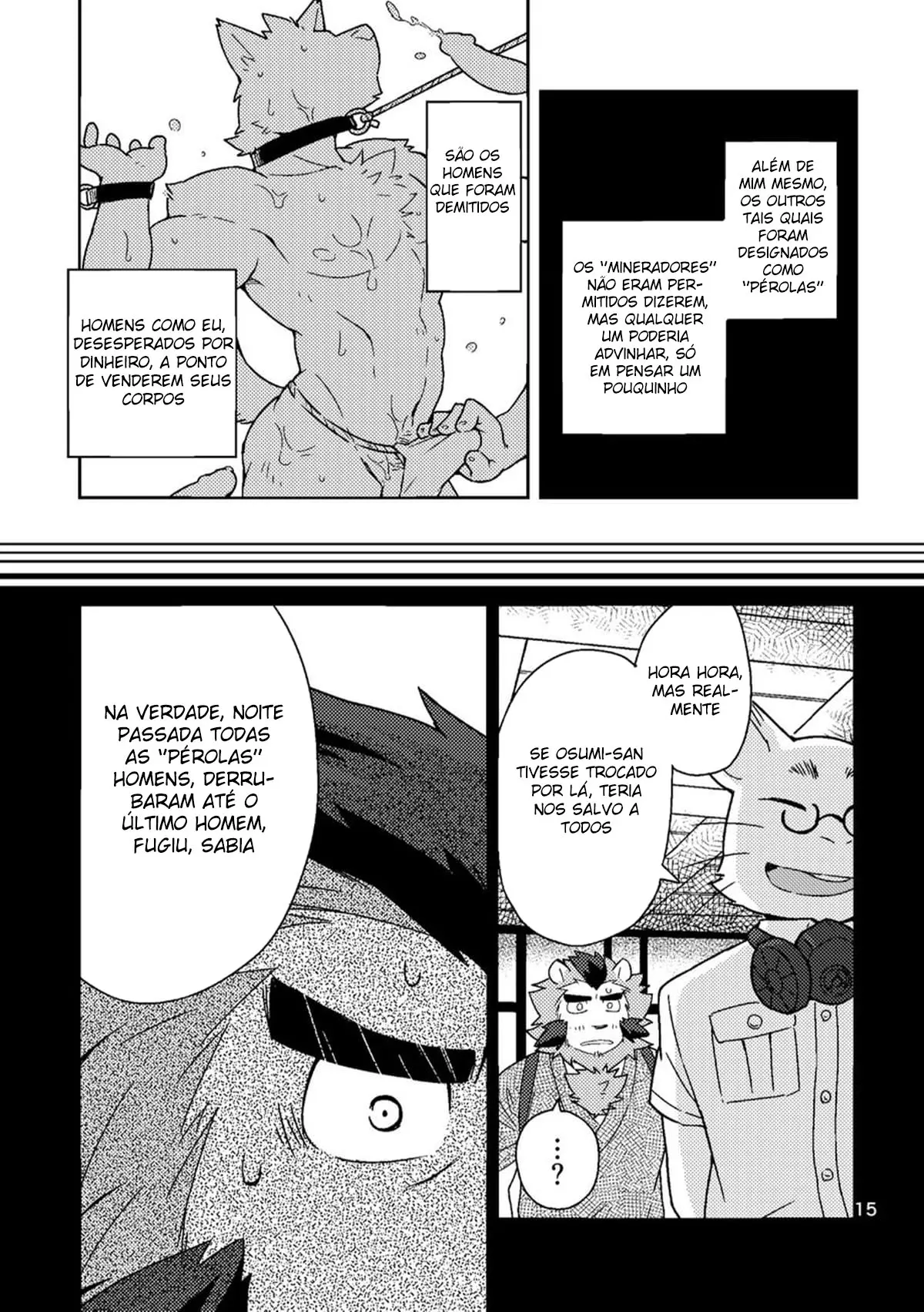 Os Homens do Minério de Pérola Hentai – Página 16