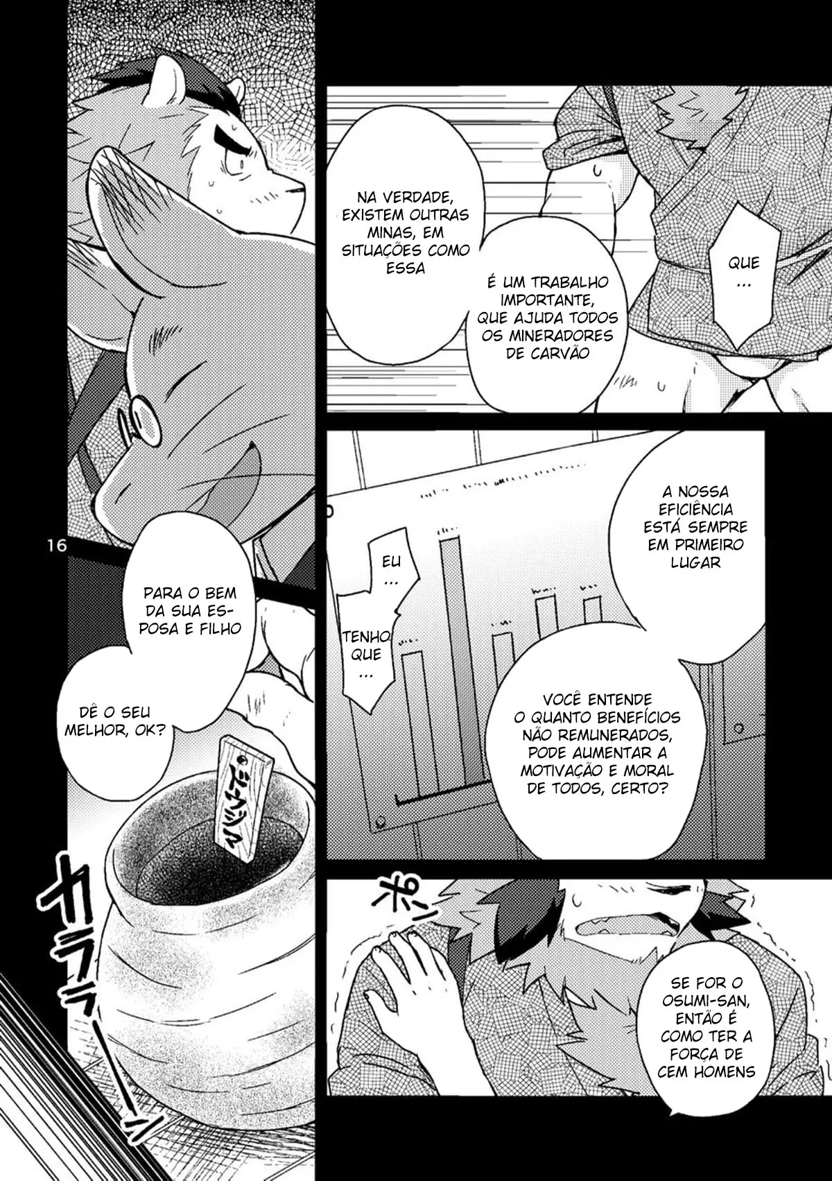 Os Homens do Minério de Pérola Hentai – Página 17