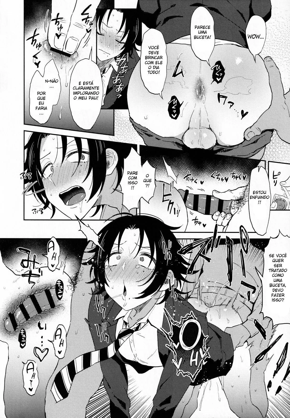 Oshiego Yamada o Kyouhaku Mesu Ochi Sex Hentai – Página 13