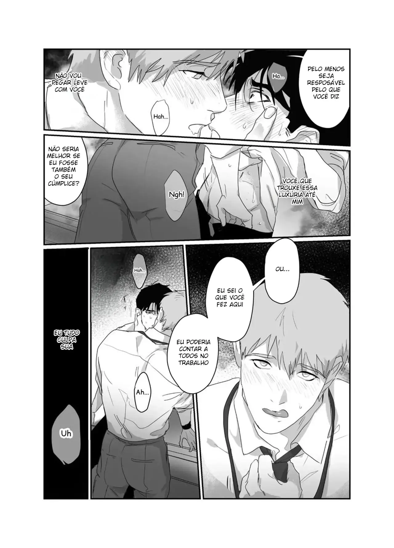 Pai Trabalhador NTR – Inferno de Prazer- Hentai – Página 16