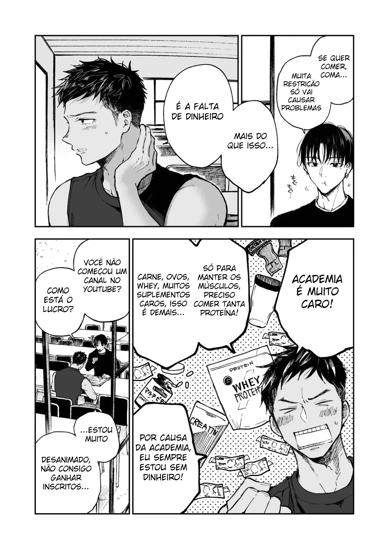 Para Ter Músculos, é Preciso Dinheiro Hentai – Página 8