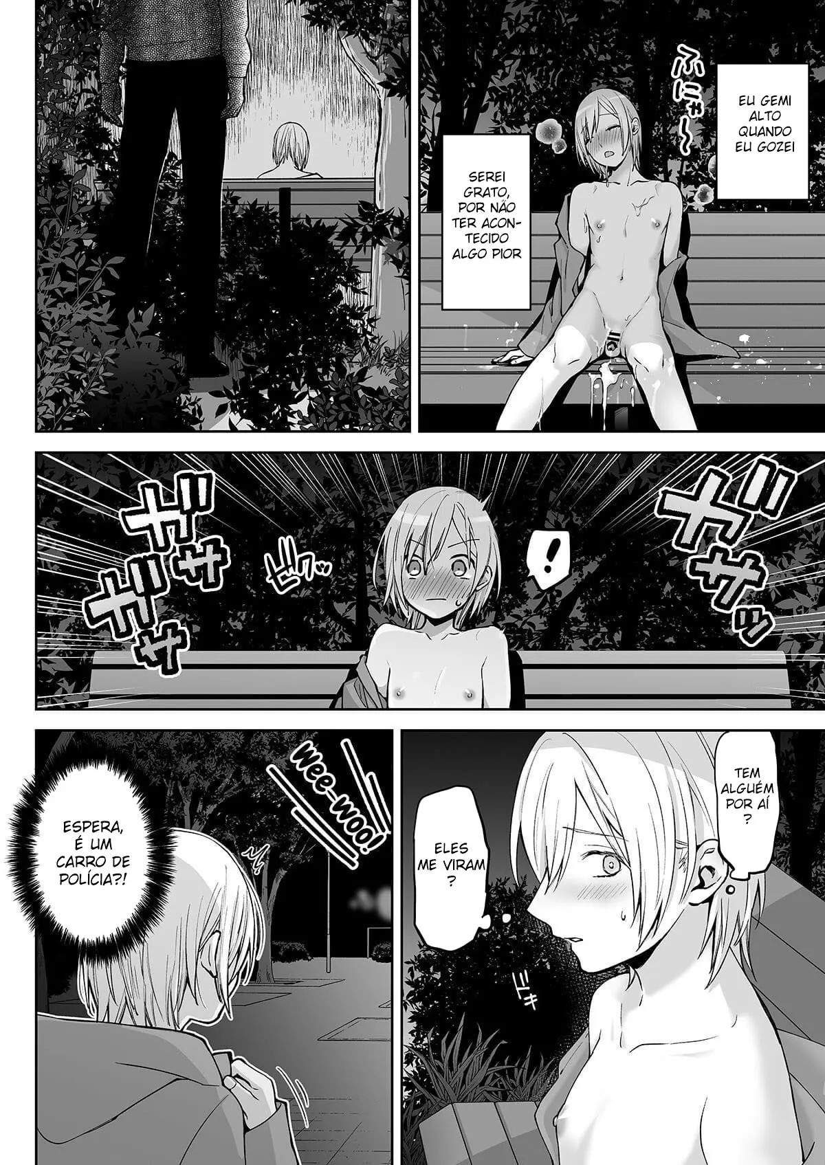 Patrulha Pelada da Madrugada com Meu Mastur-Bro Hentai – Página 18