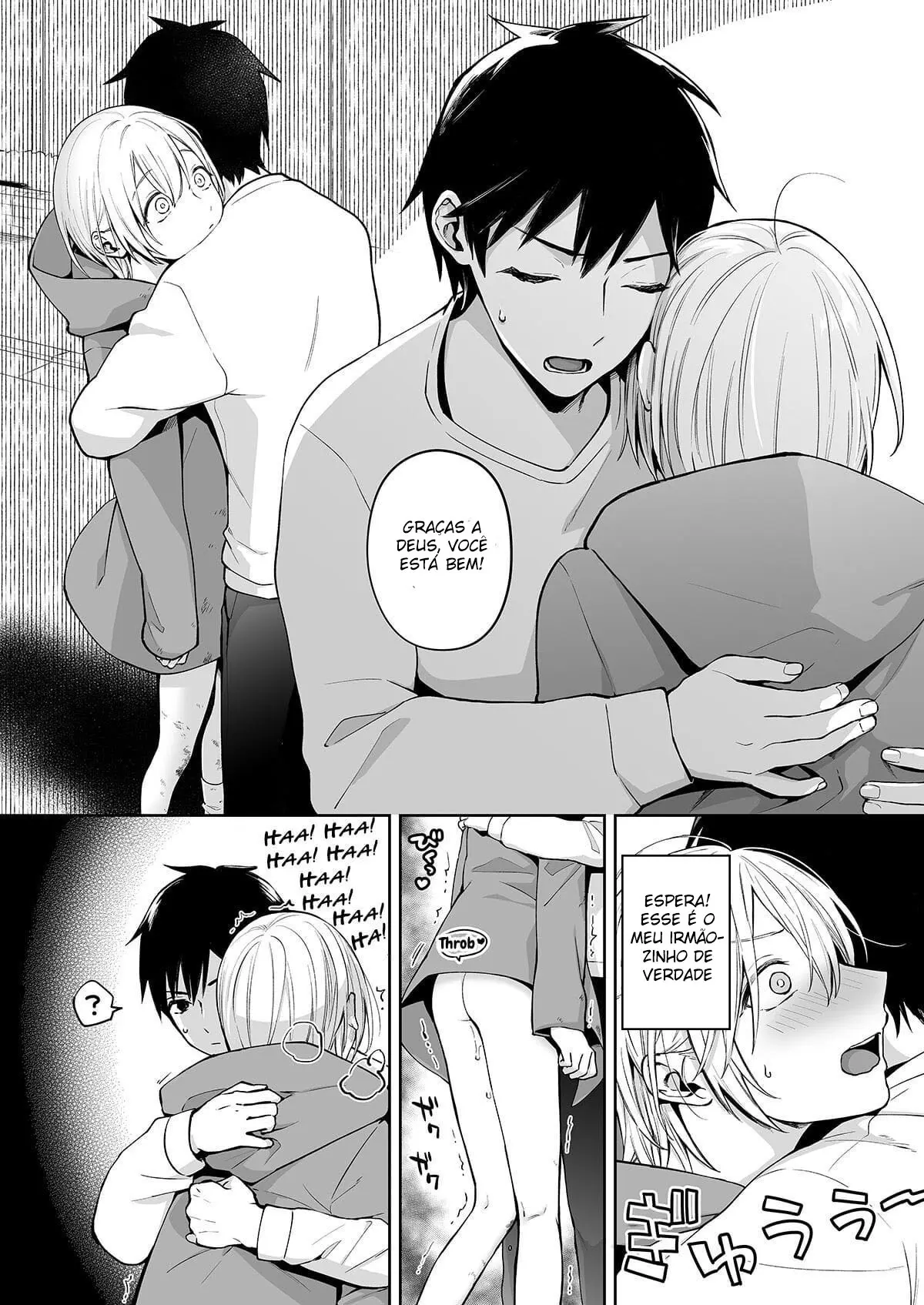 Patrulha Pelada da Madrugada com Meu Mastur-Bro Hentai – Página 32