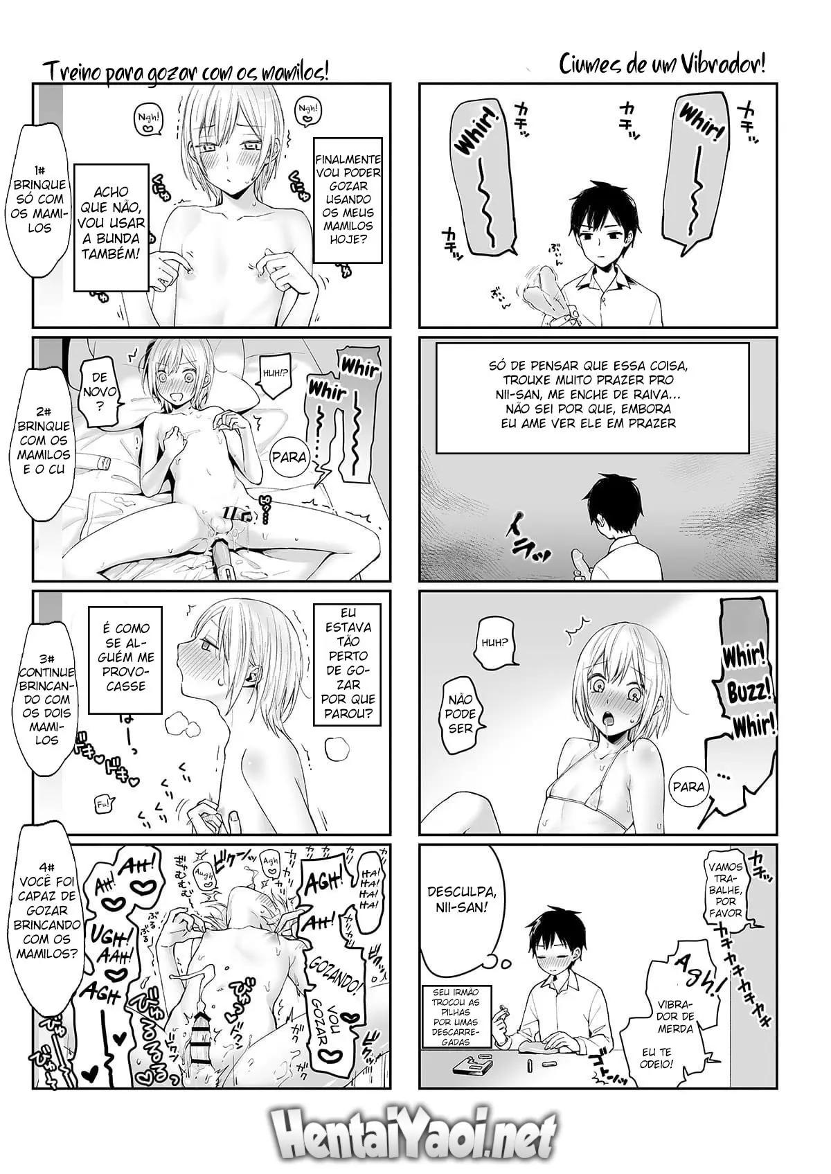 Patrulha Pelada da Madrugada com Meu Mastur-Bro Hentai – Página 53