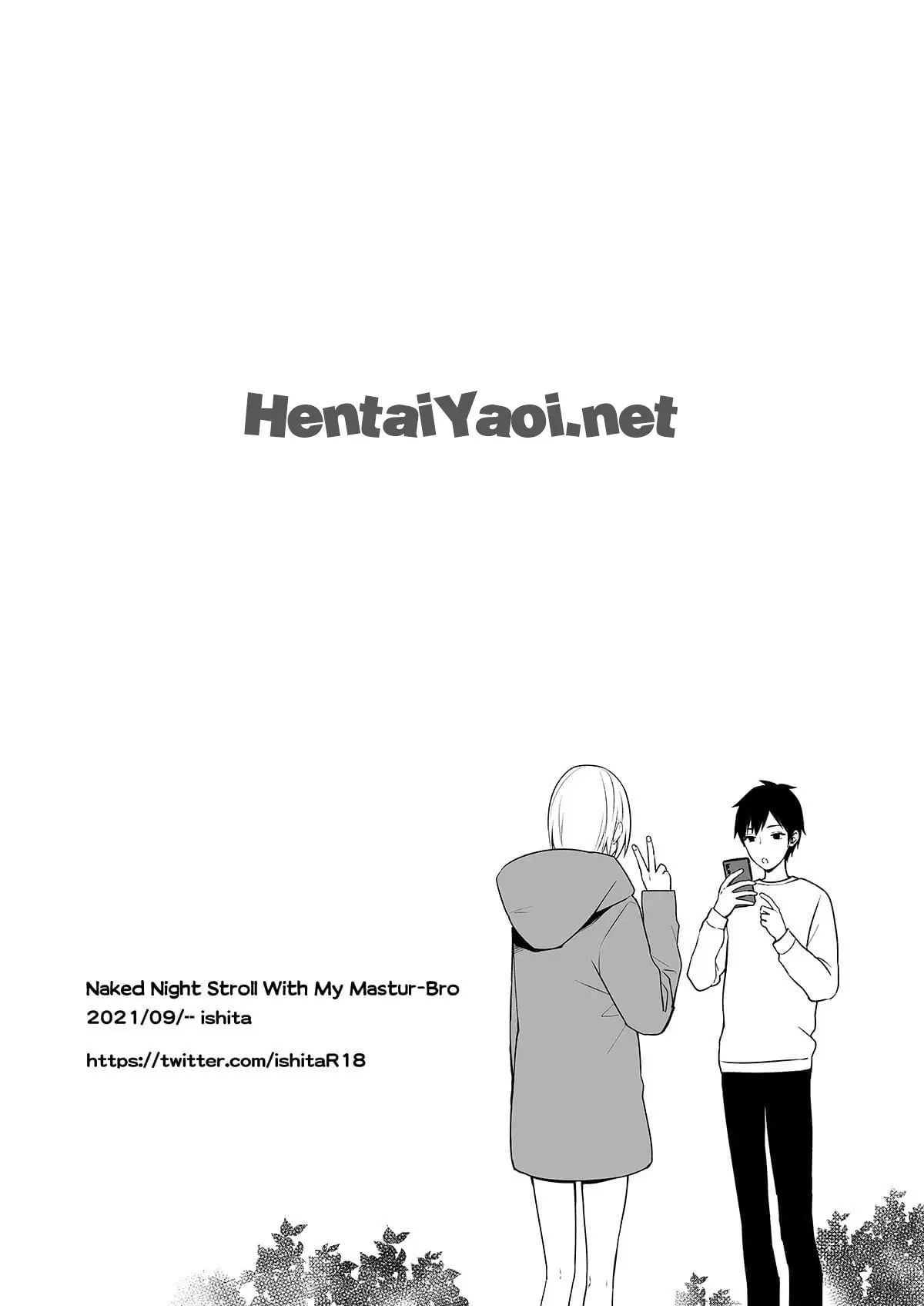 Patrulha Pelada da Madrugada com Meu Mastur-Bro Hentai – Página 54