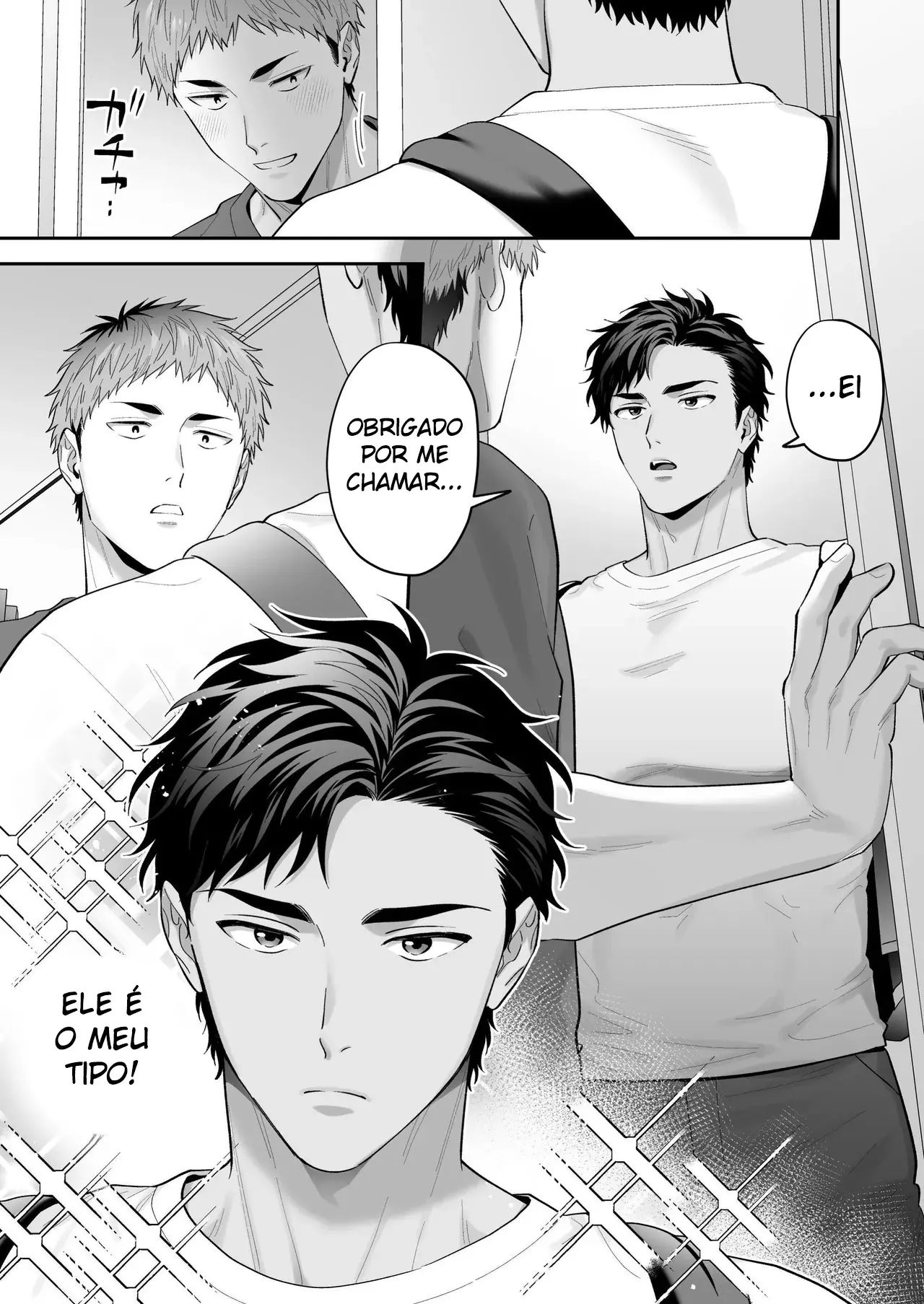 Pedindo Peitos de Homem: Transando com o Masoquista Kuro-kun Enquanto Aperto Seus Mamilos Sensíveis Hentai – Página 4