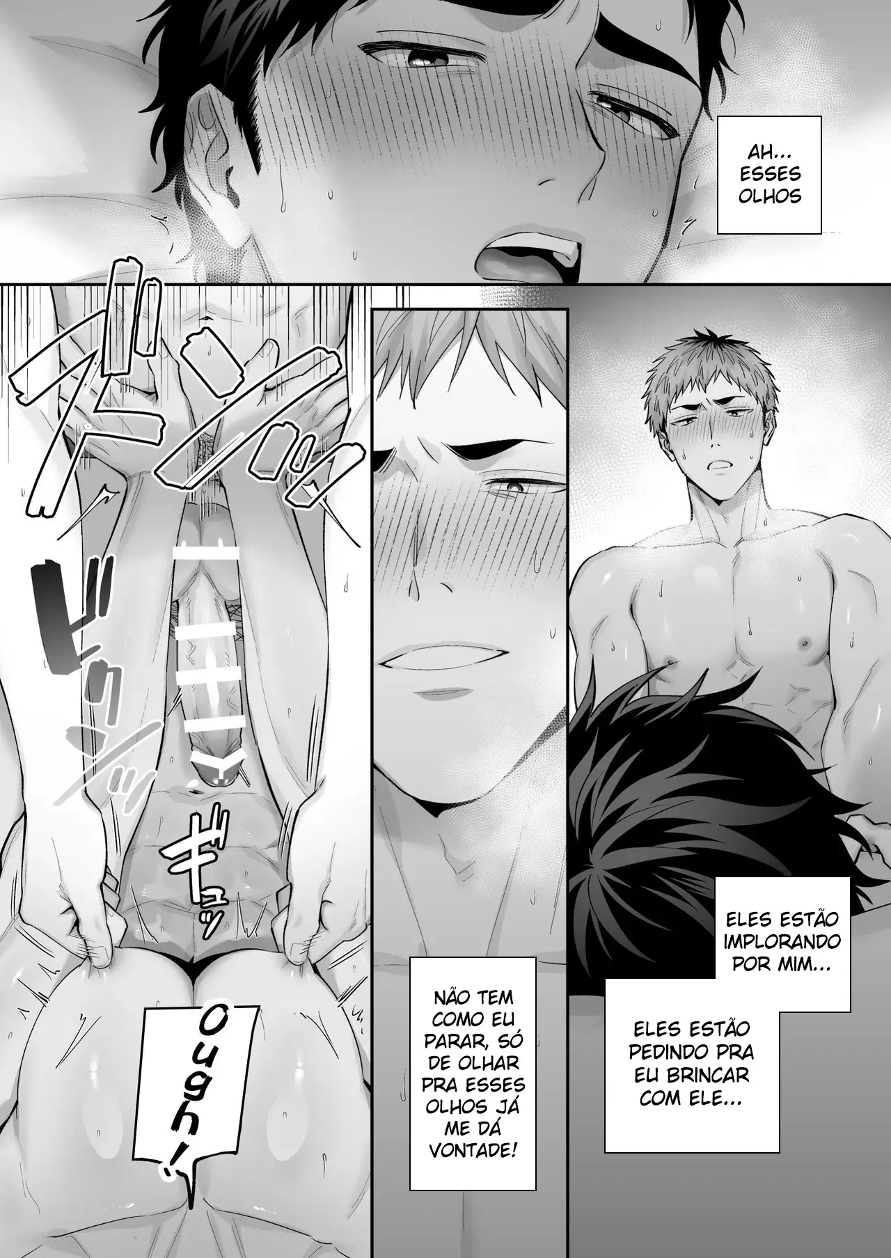 Pedindo Peitos de Homem: Transando com o Masoquista Kuro-kun Enquanto Aperto Seus Mamilos Sensíveis Hentai – Página 76