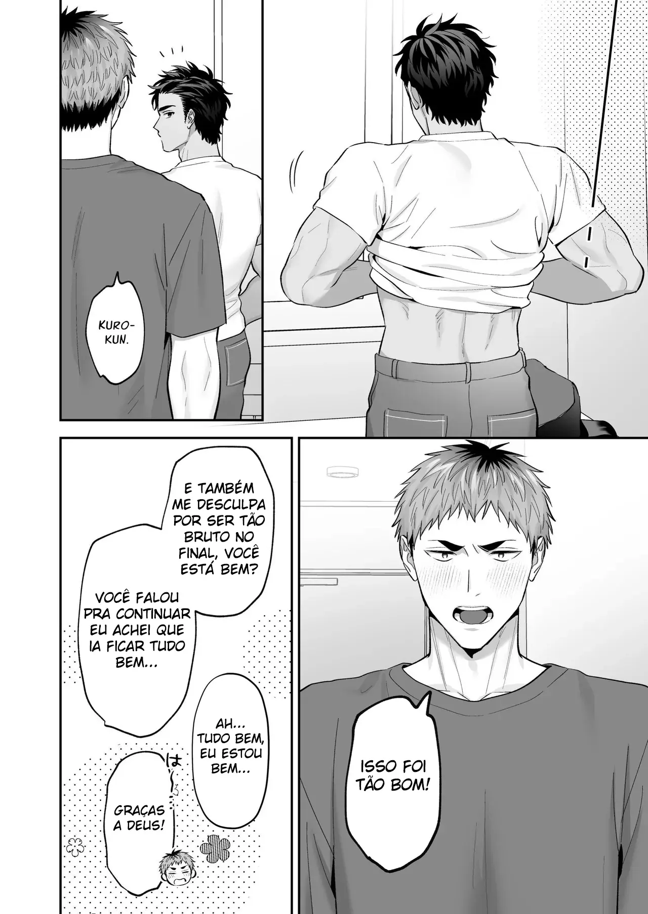 Pedindo Peitos de Homem: Transando com o Masoquista Kuro-kun Enquanto Aperto Seus Mamilos Sensíveis Hentai – Página 83