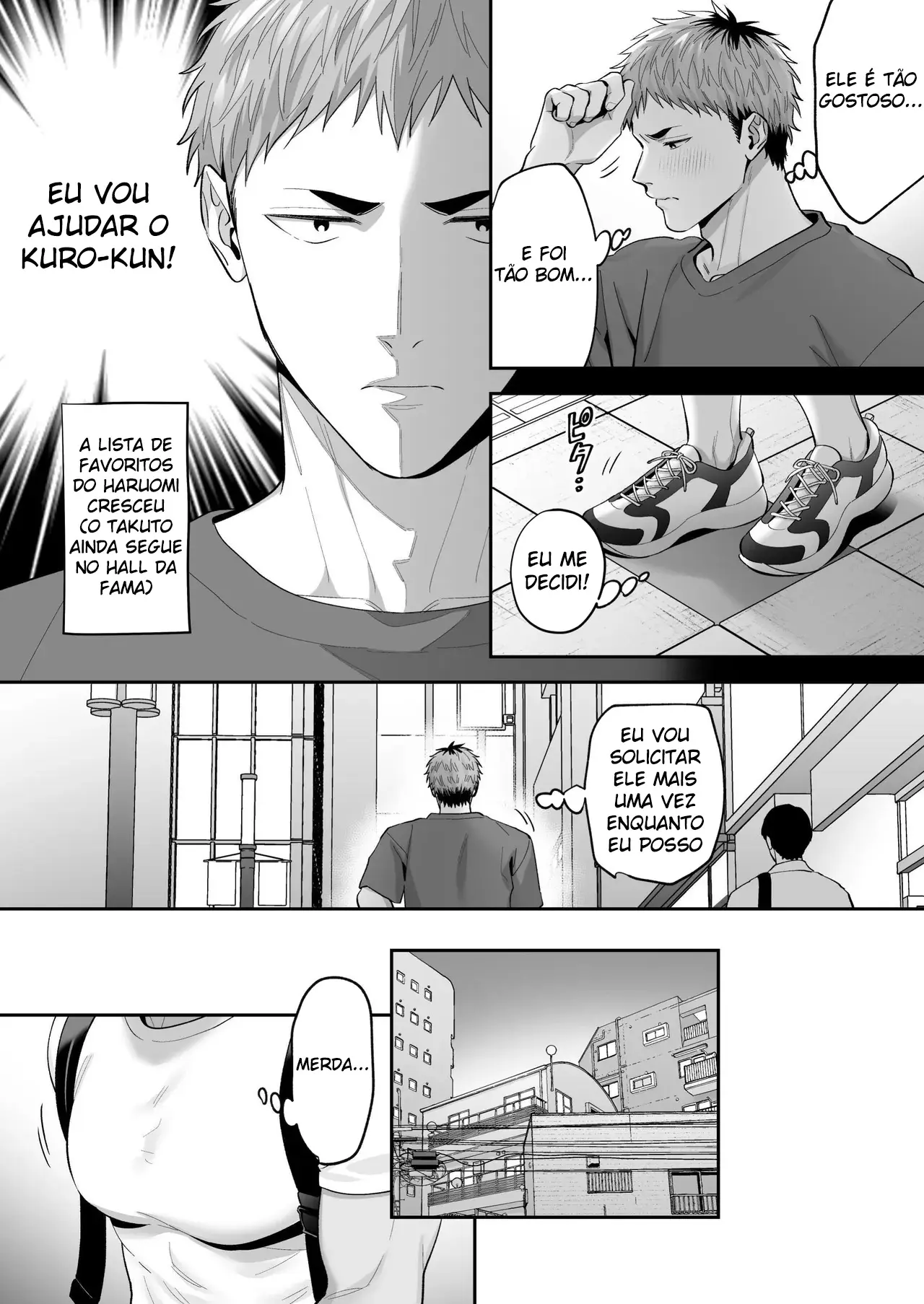 Pedindo Peitos de Homem: Transando com o Masoquista Kuro-kun Enquanto Aperto Seus Mamilos Sensíveis Hentai – Página 87