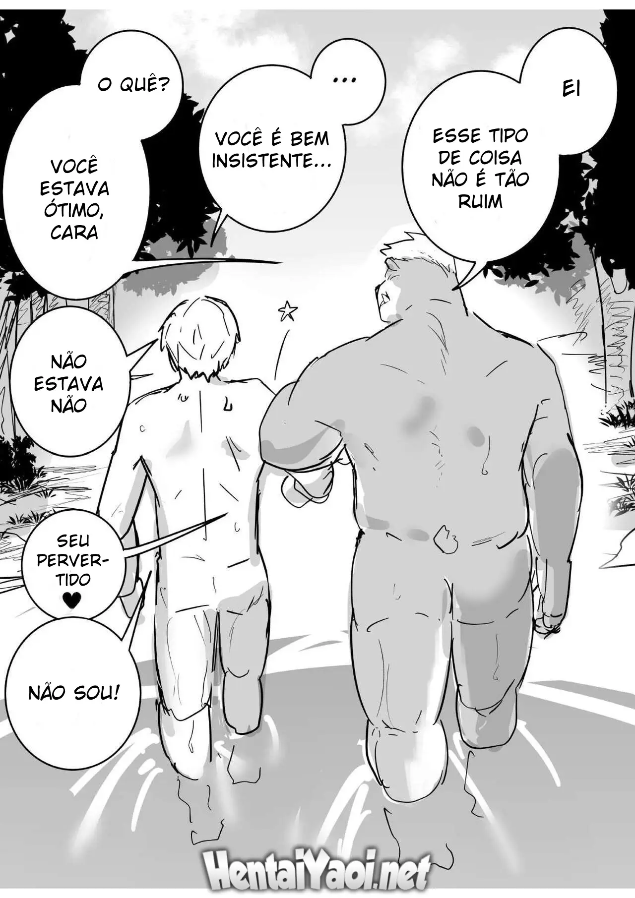 Pelado Com o Parceiro – Fera Desengonçada nas Fontes Termais Hentai – Página 19