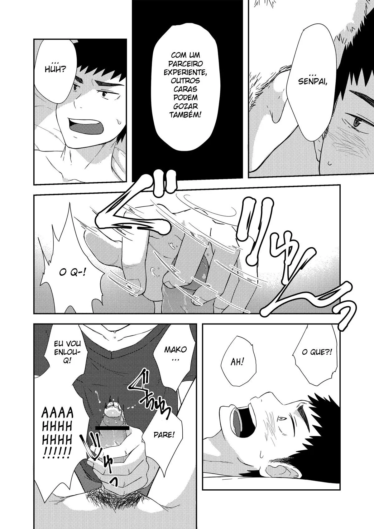 Pequeno Senpai e o Grande Kouhai Hentai – Página 15 Pequeno Senpai e o Grande Kouhai Hentai – Página 15