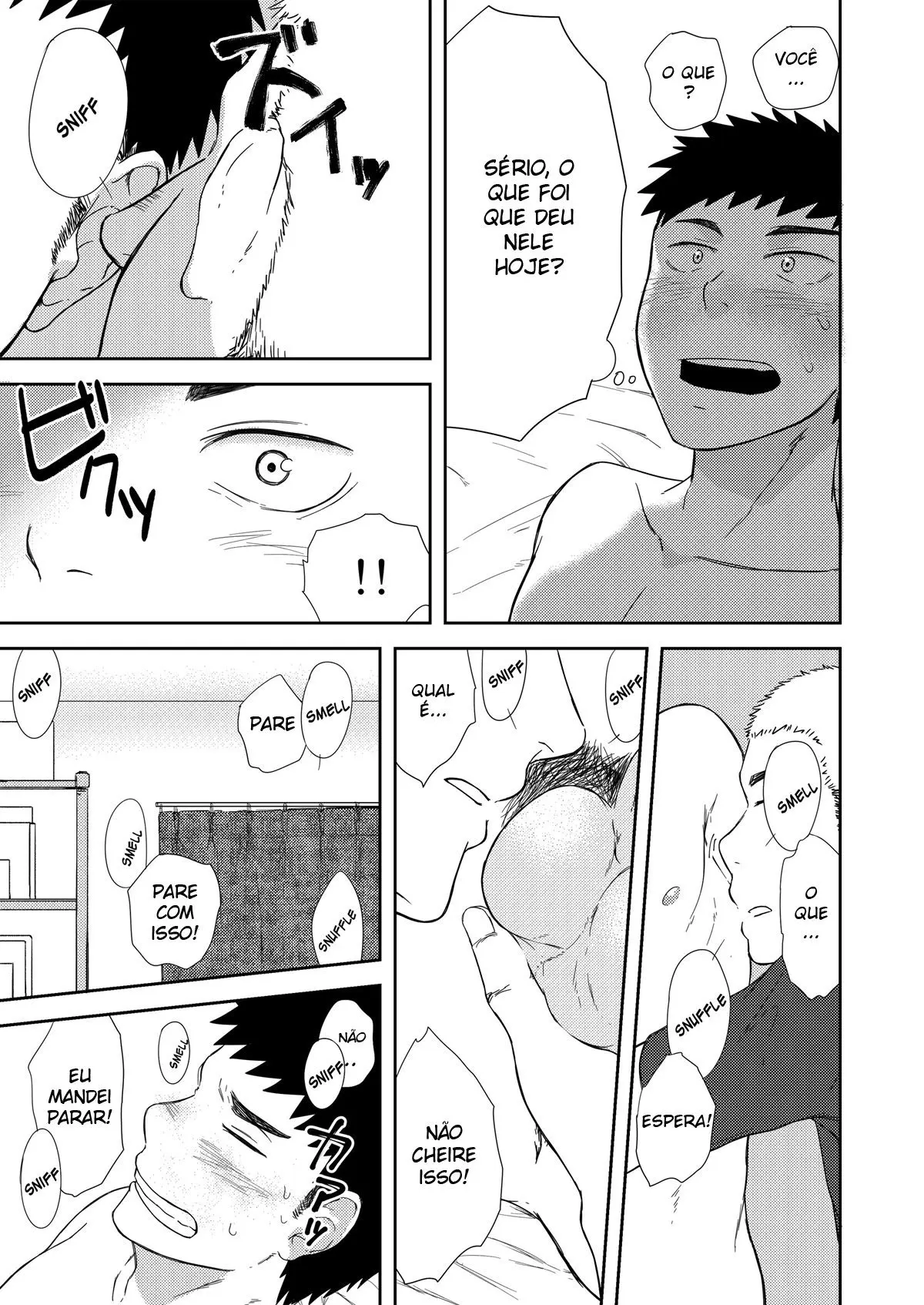 Pequeno Senpai e o Grande Kouhai Hentai – Página 18 Pequeno Senpai e o Grande Kouhai Hentai – Página 18