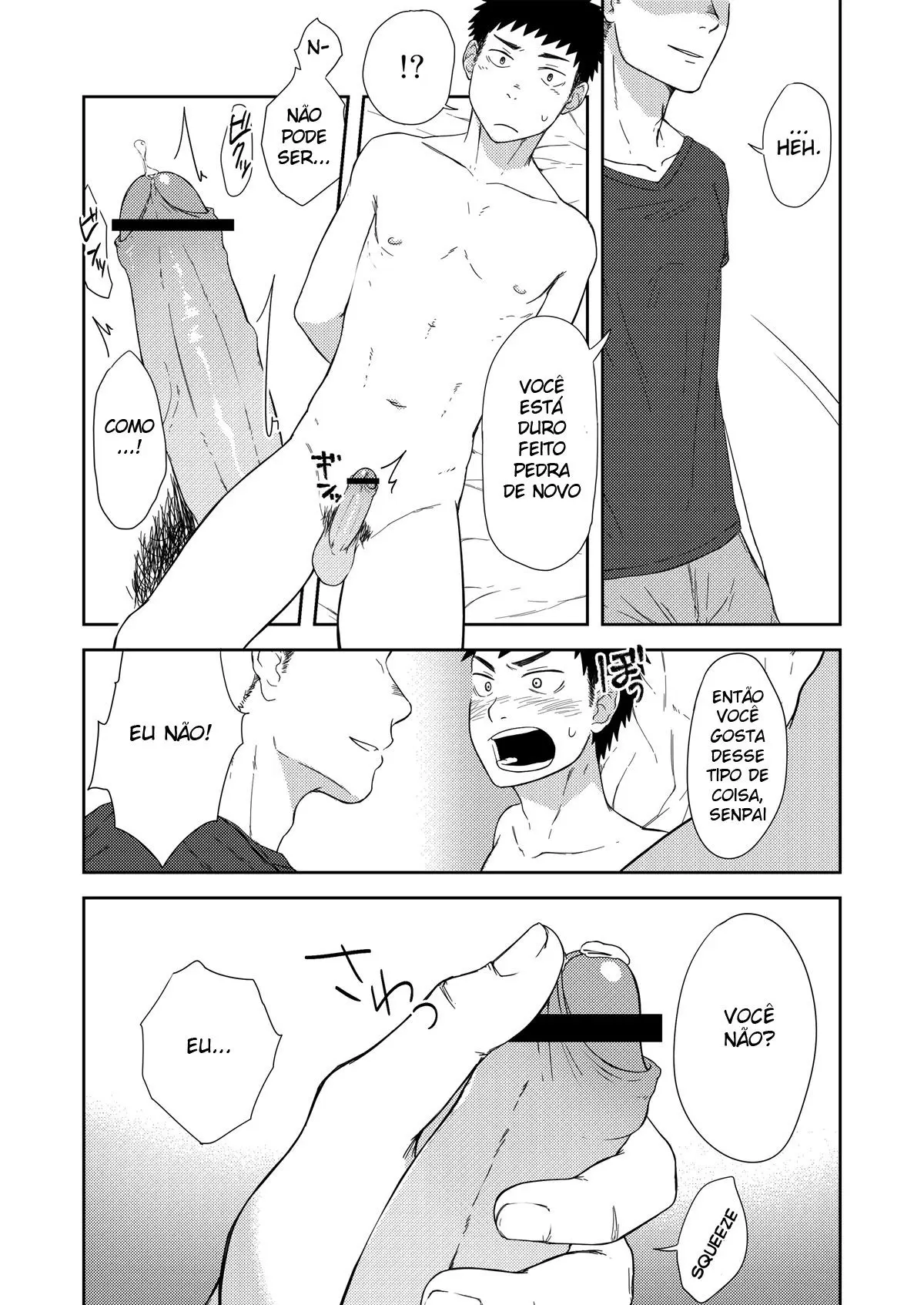 Pequeno Senpai e o Grande Kouhai Hentai – Página 19 Pequeno Senpai e o Grande Kouhai Hentai – Página 19