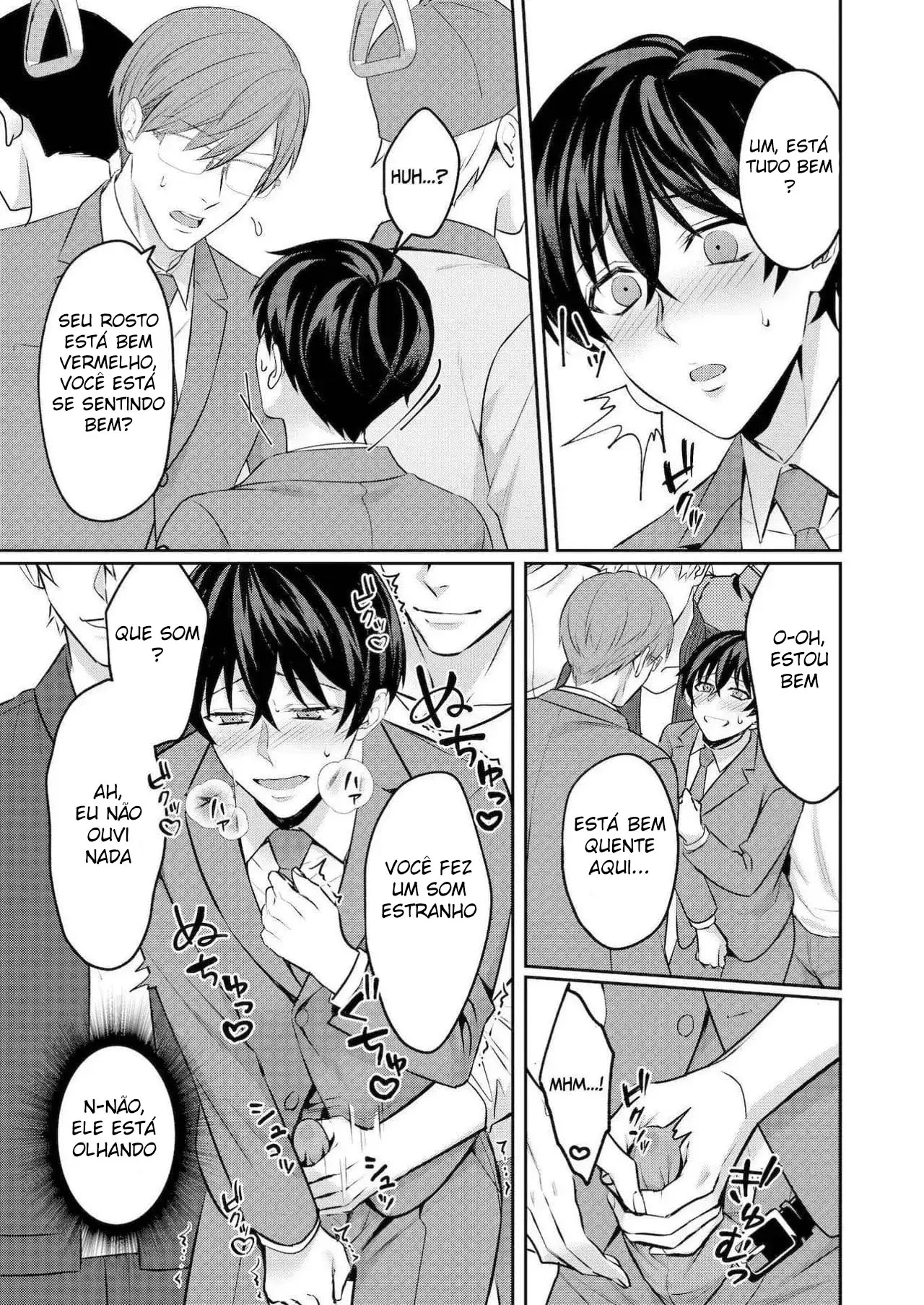 Pervertidos Do Trem Hentai – Página 14