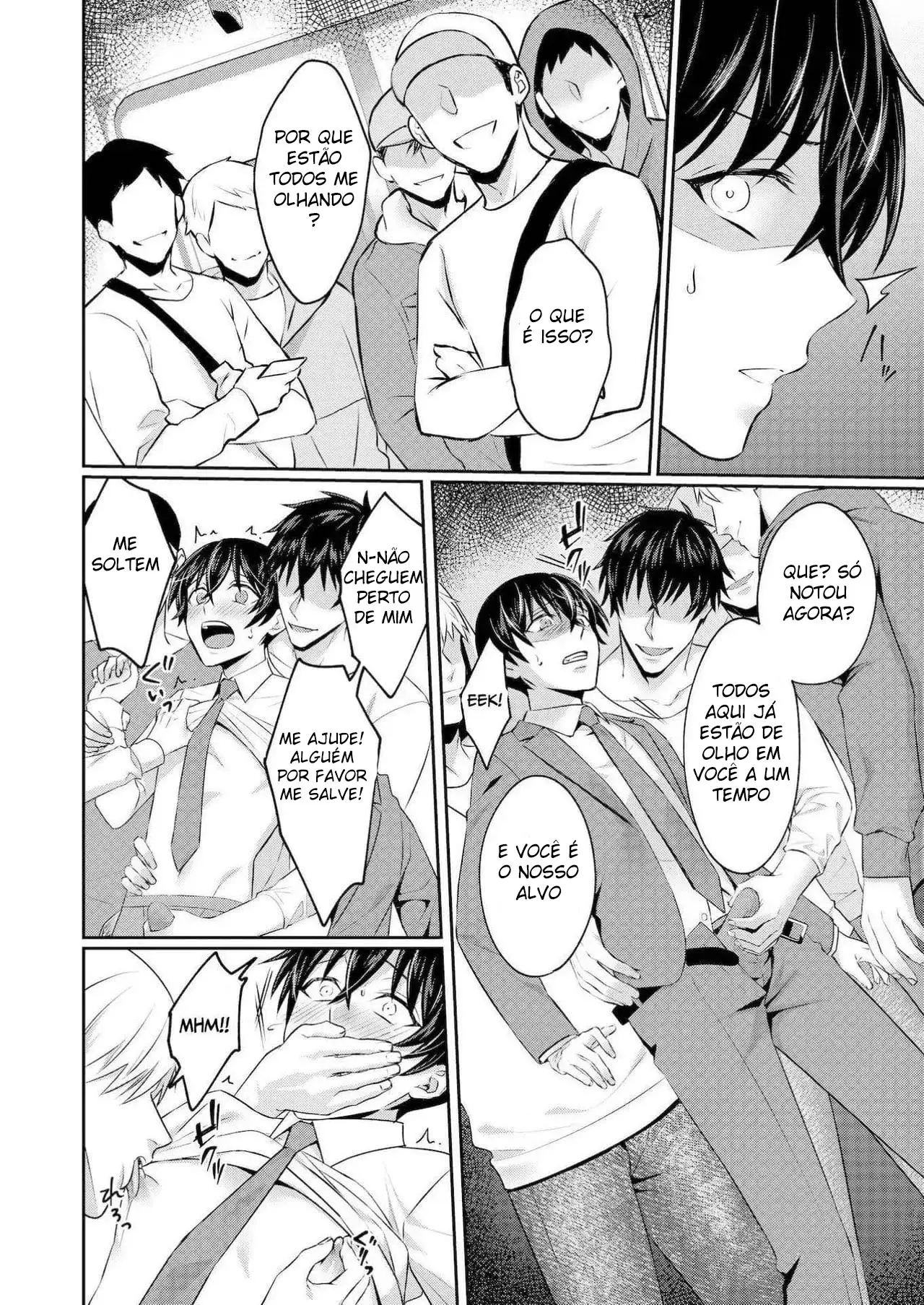 Pervertidos Do Trem Hentai – Página 17