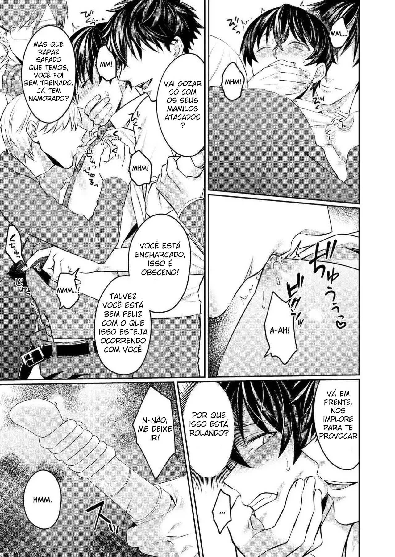 Pervertidos Do Trem Hentai – Página 18