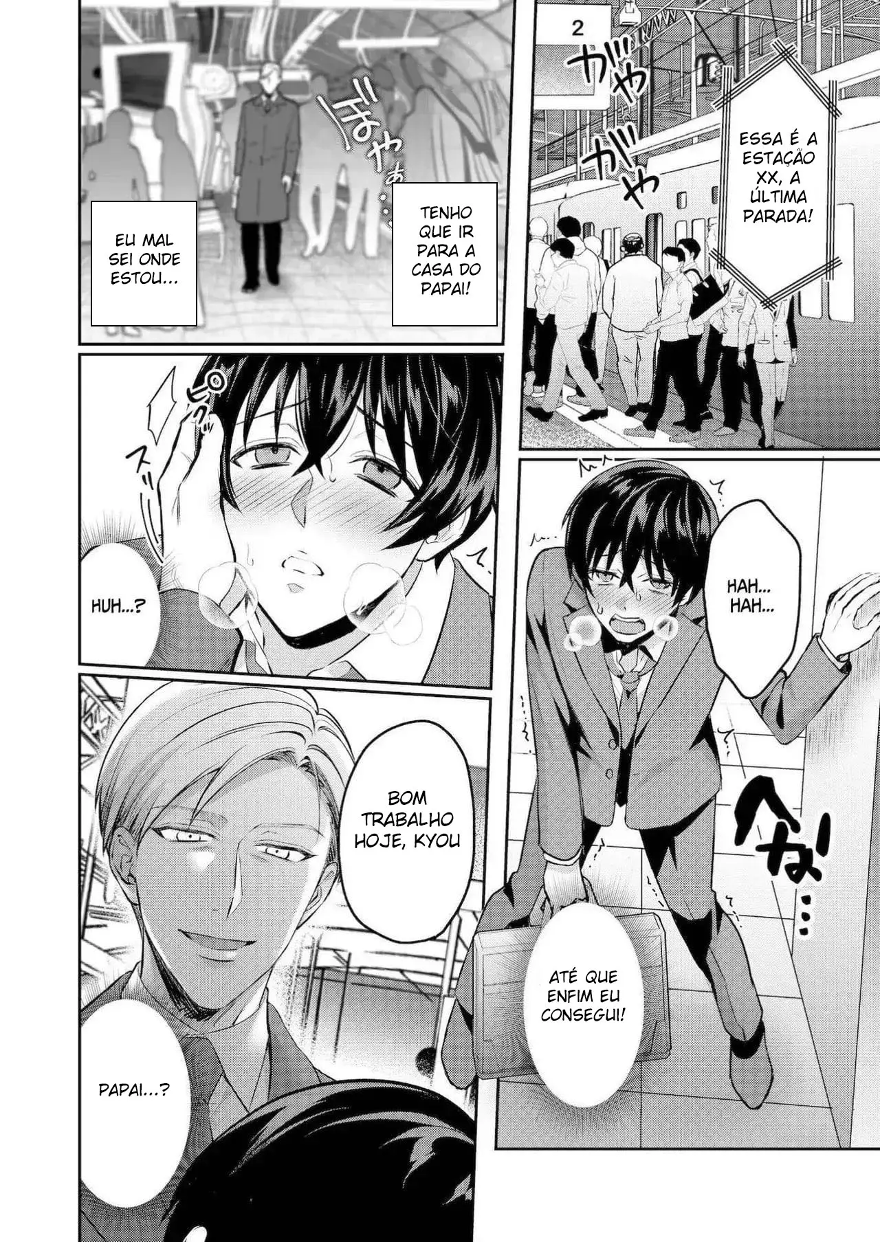 Pervertidos Do Trem Hentai – Página 47