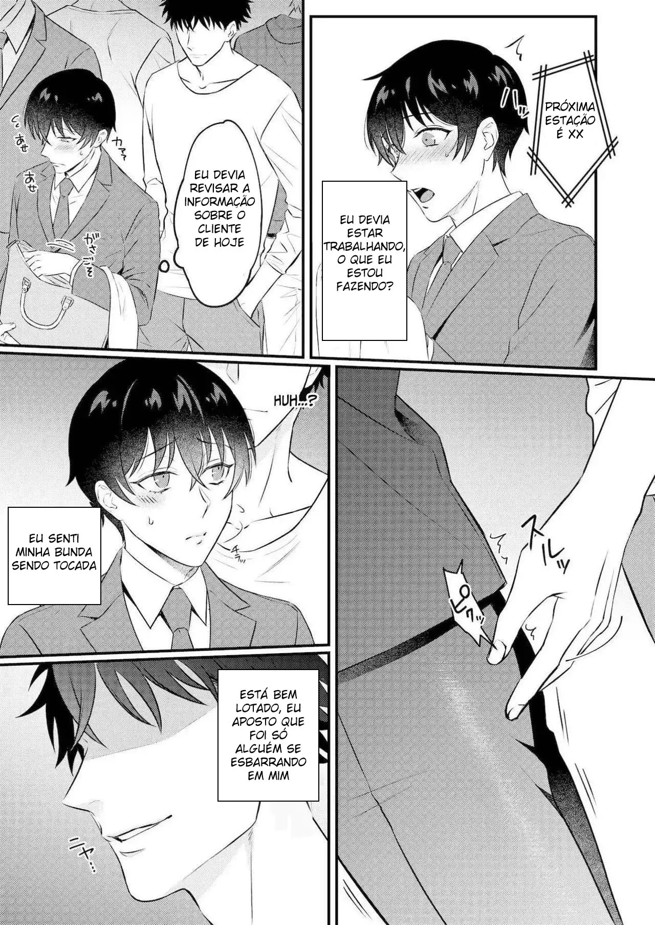 Pervertidos Do Trem Hentai – Página 8