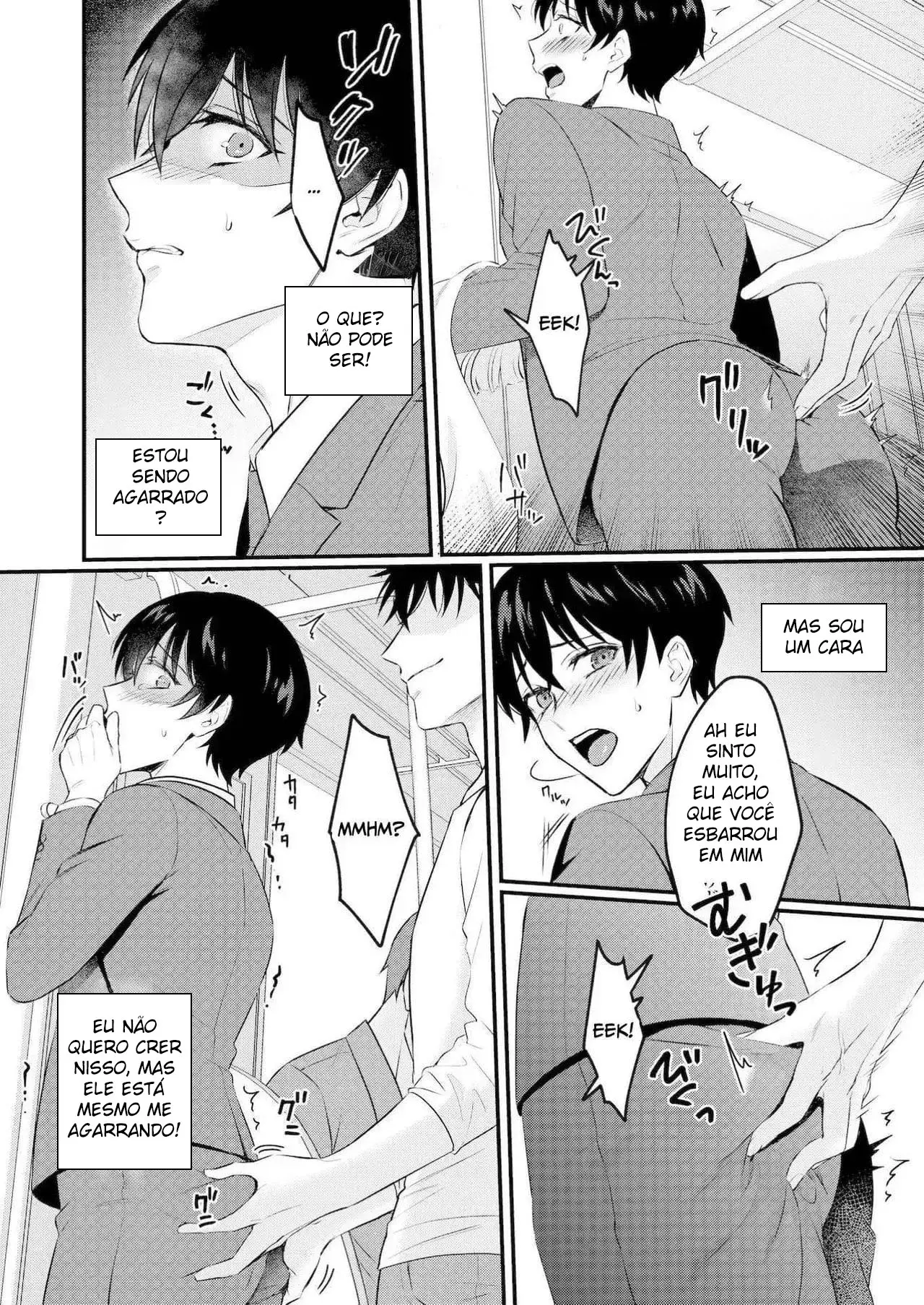 Pervertidos Do Trem Hentai – Página 9